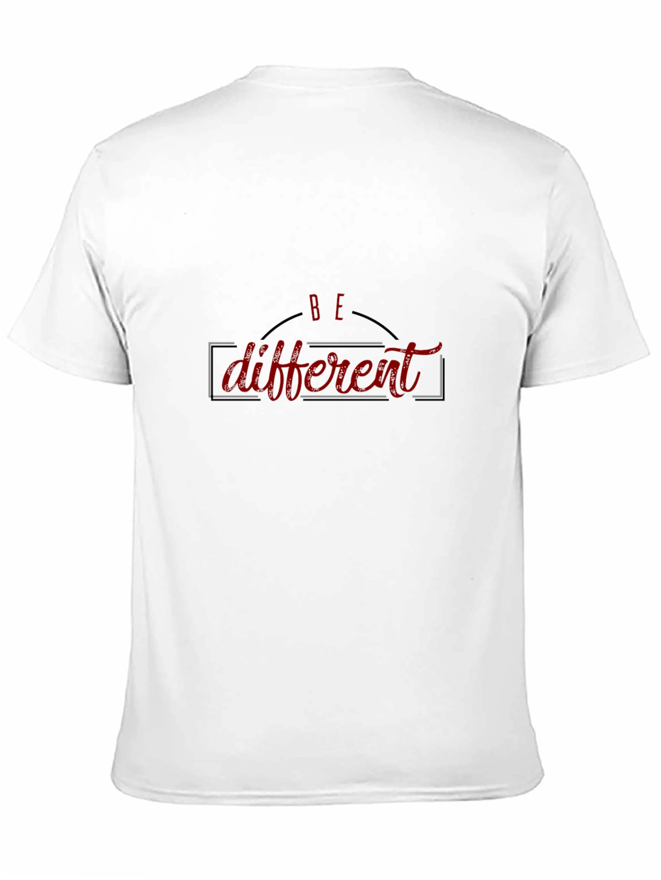 Be Different Graphic Tee - Mens Fashion
