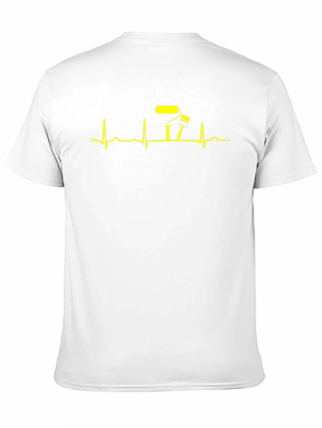 Painters Heartbeat T-Shirt - Black Graphic Tee