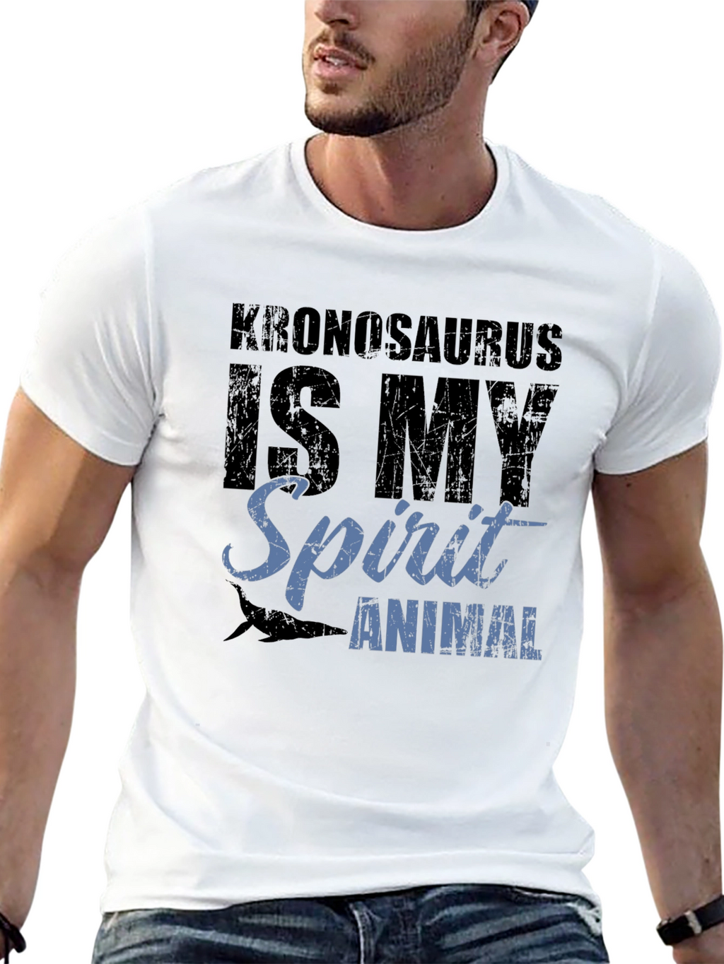 Kronosaurus is My Spirit Animal Graphic T-Shirt