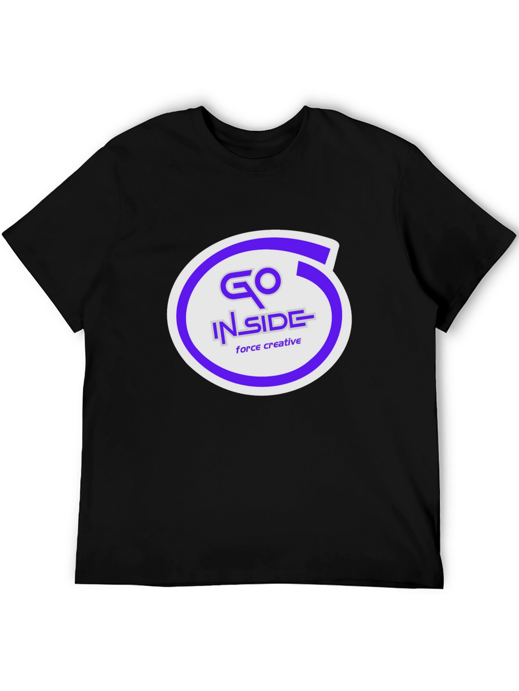 Go Inside Force Creative Graphic T-Shirt