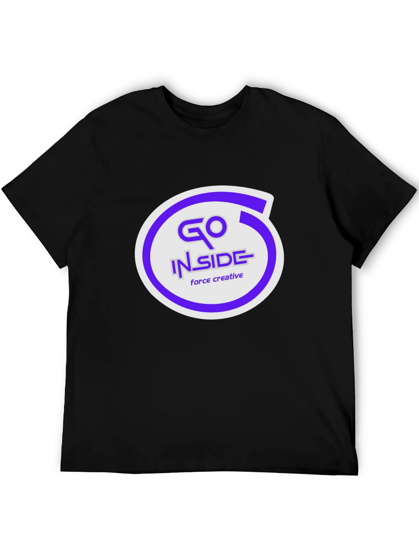 Go Inside Force Creative Graphic T-Shirt