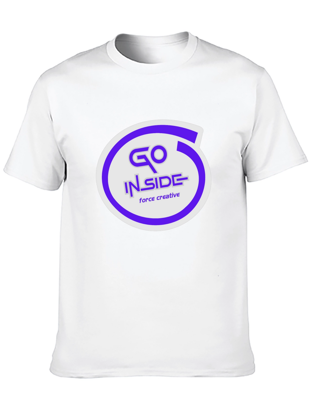 Go Inside Force Creative Graphic T-Shirt