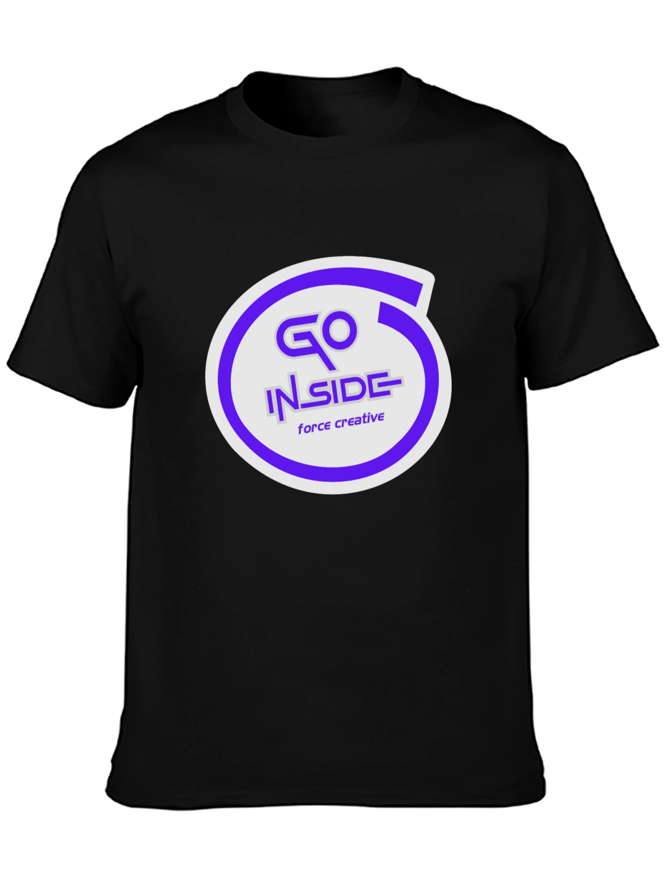 Go Inside Force Creative Graphic T-Shirt
