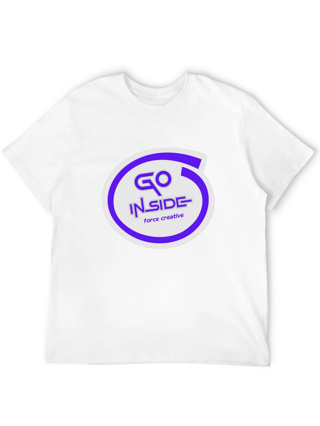 Go Inside Force Creative Graphic T-Shirt