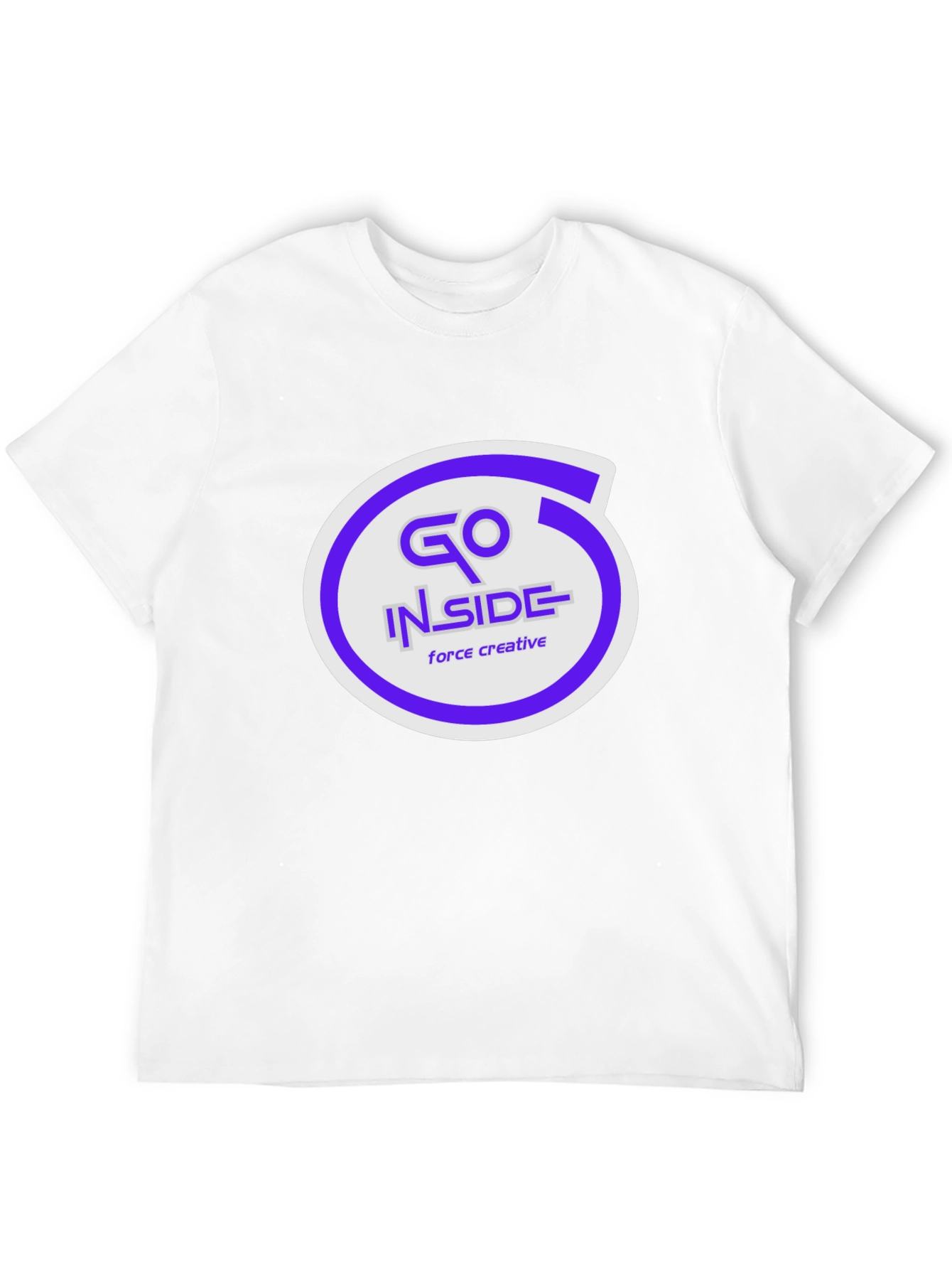 Go Inside Force Creative Graphic T-Shirt