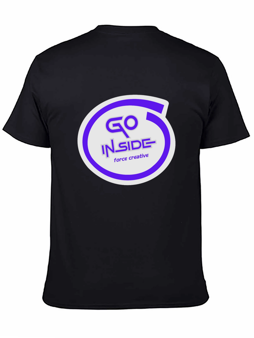 Go Inside Force Creative Graphic T-Shirt