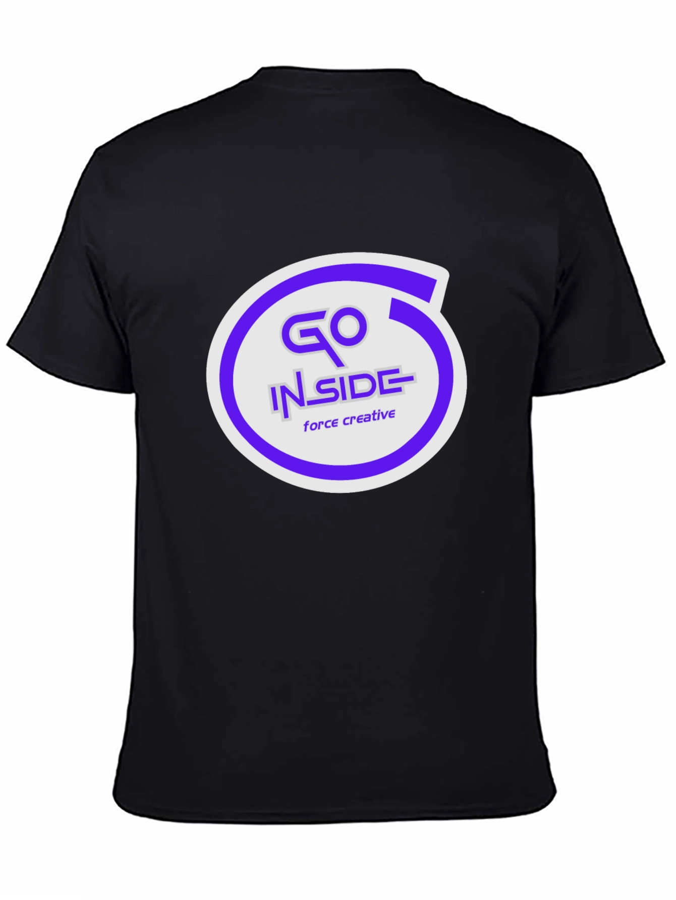 Go Inside Force Creative Graphic T-Shirt
