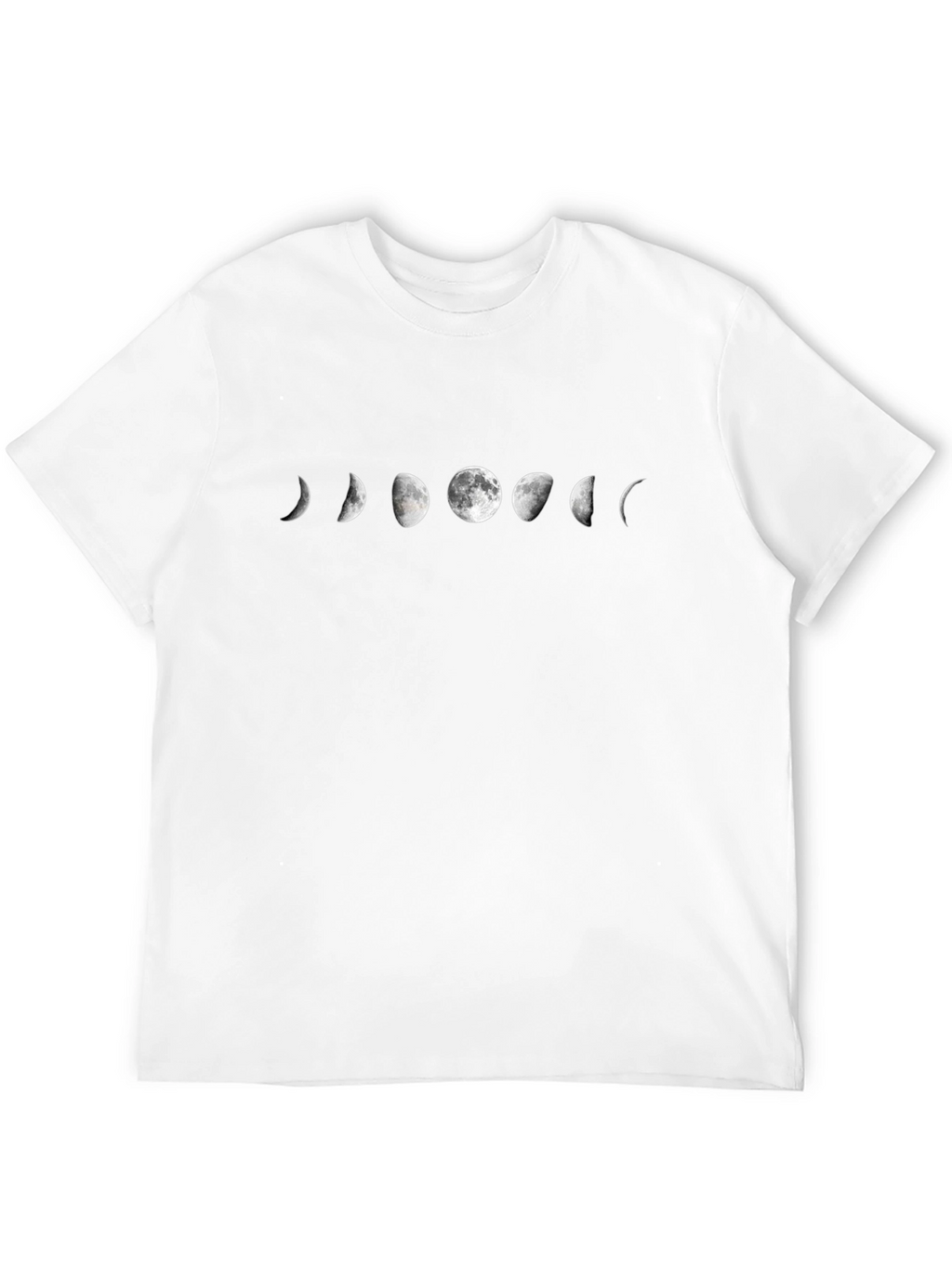 Lunar Phase Black T-Shirt