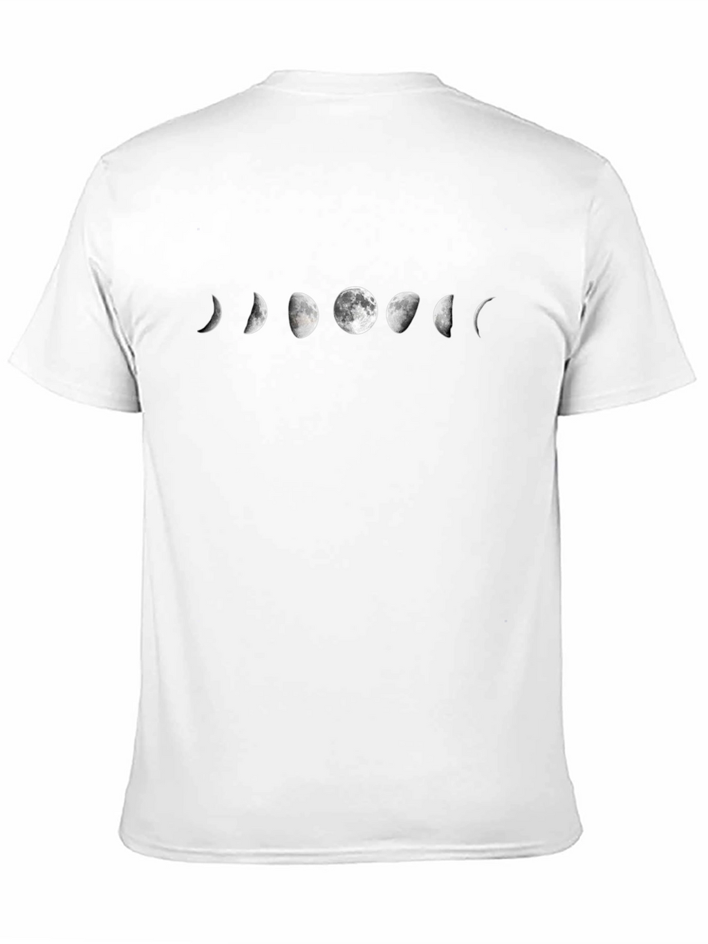 Lunar Phase Black T-Shirt