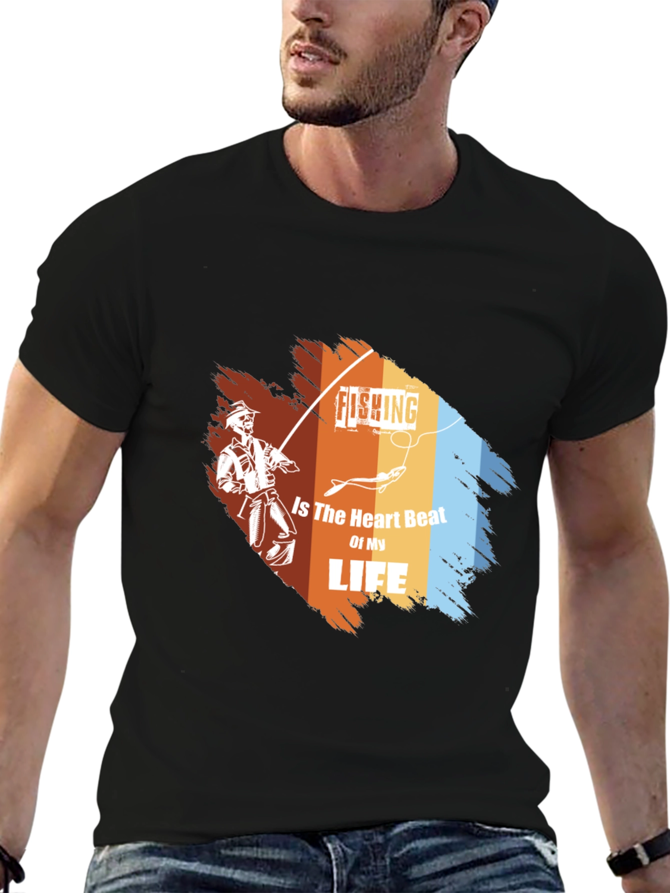 Fishing is the Heartbeat of My Life T-Shirt