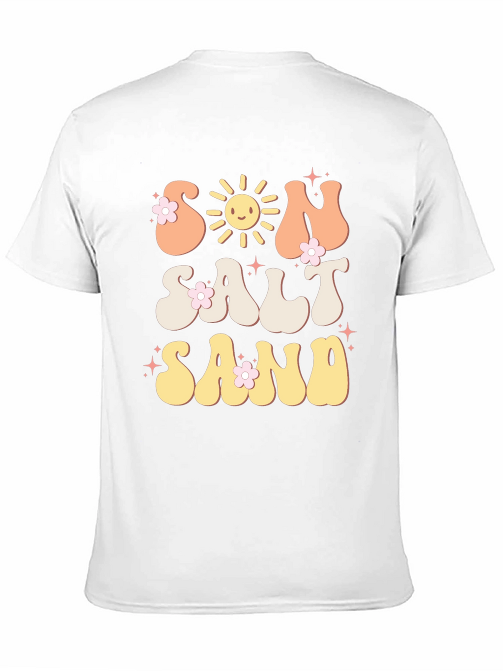 Retro Sun Salt Sand Graphic T-Shirt