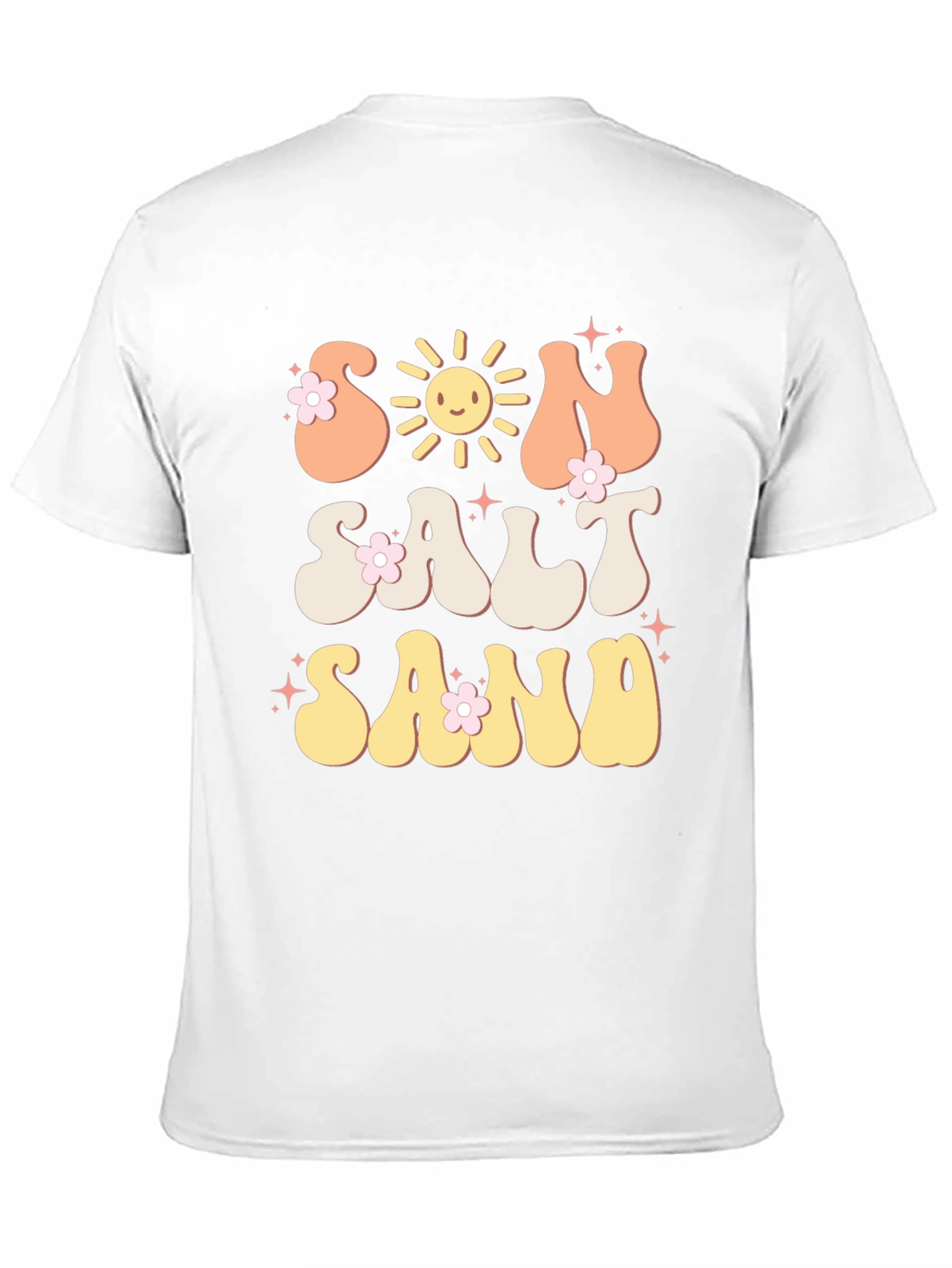 Retro Sun Salt Sand Graphic T-Shirt