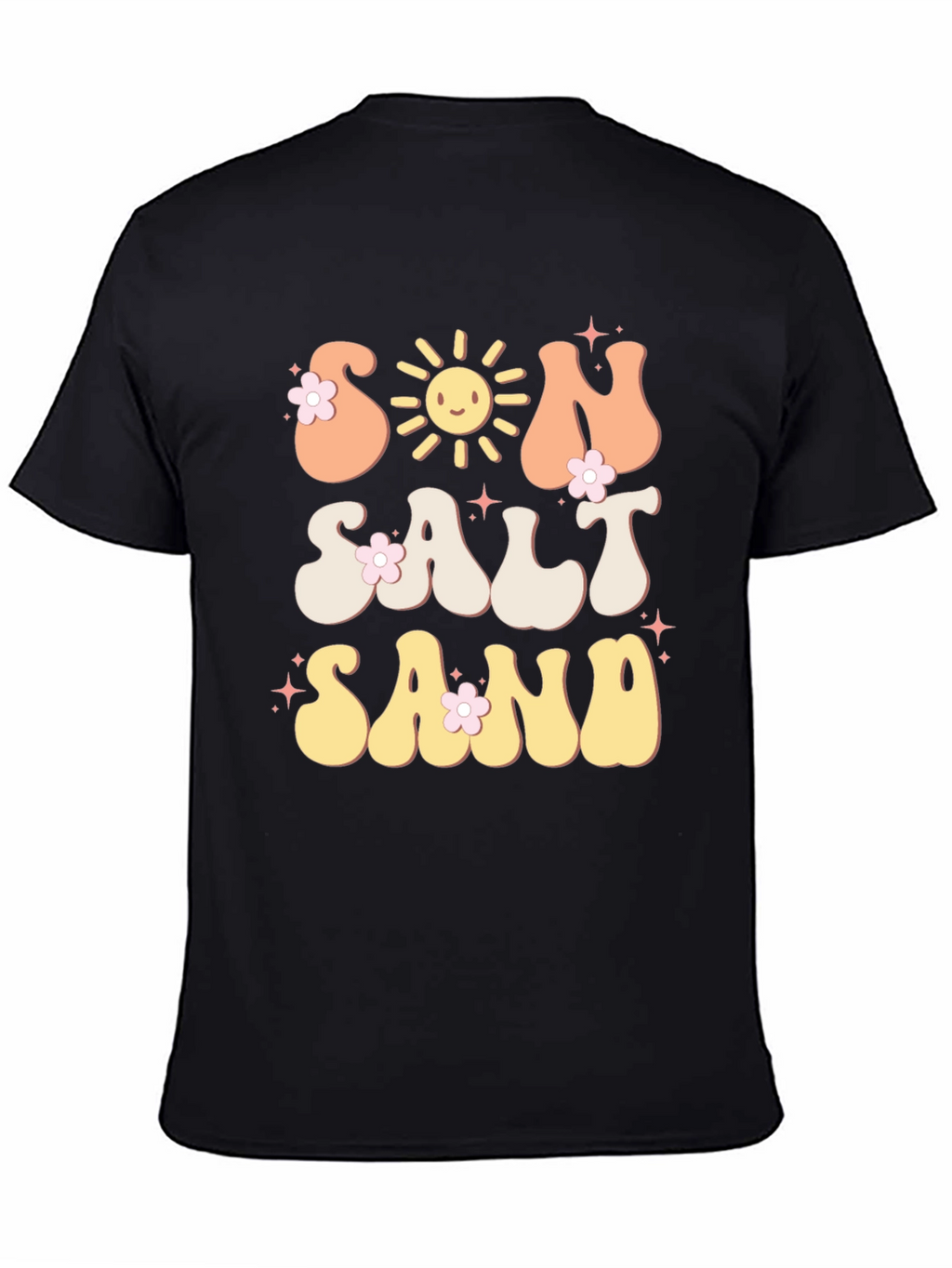 Retro Sun Salt Sand Graphic T-Shirt
