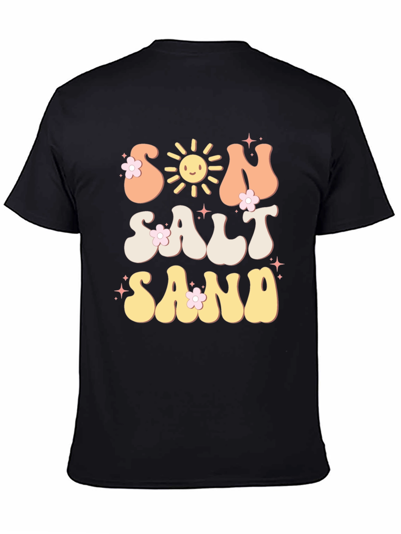 Retro Sun Salt Sand Graphic T-Shirt