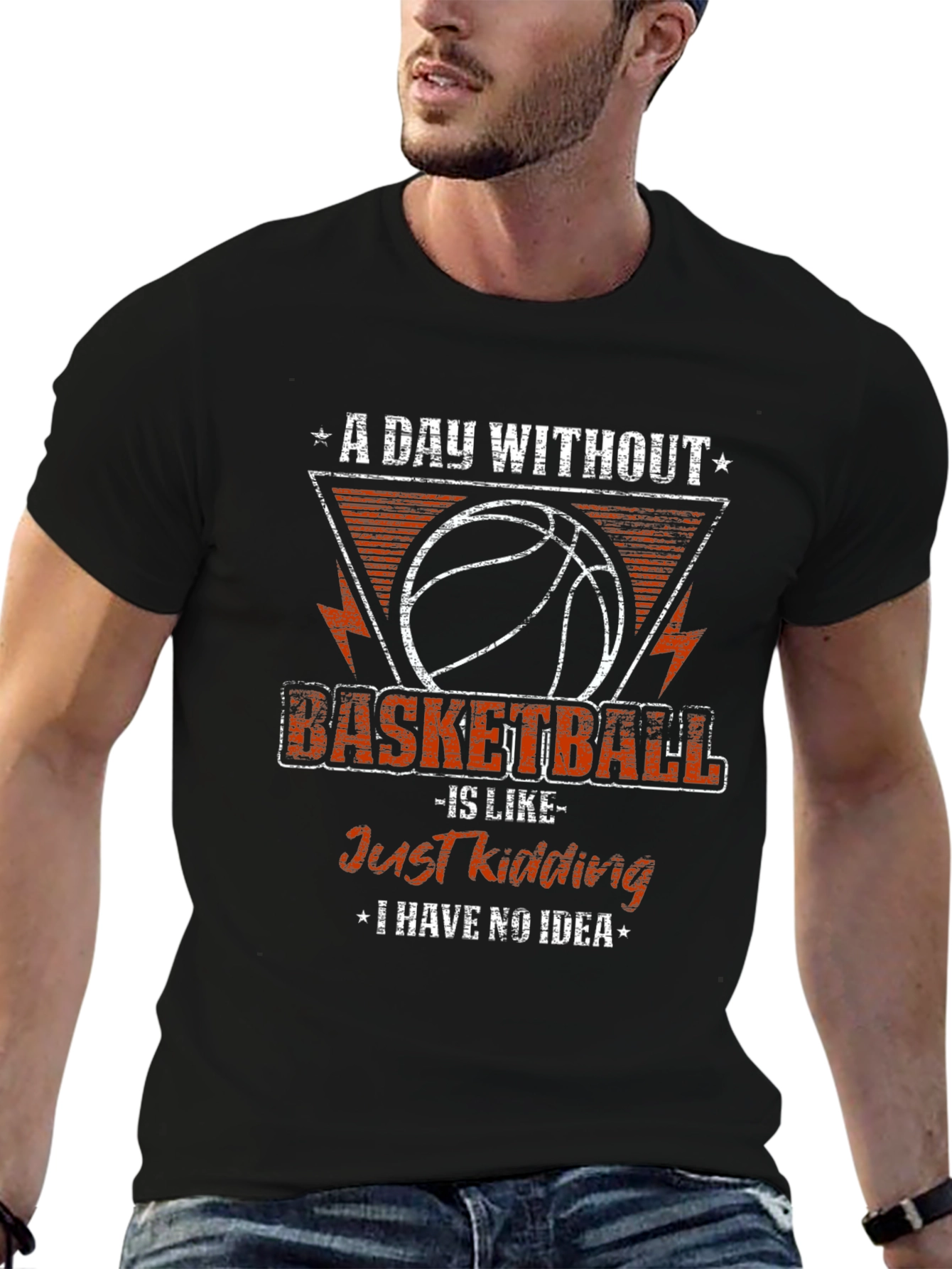 Basketball Lover Graphic T-Shirt