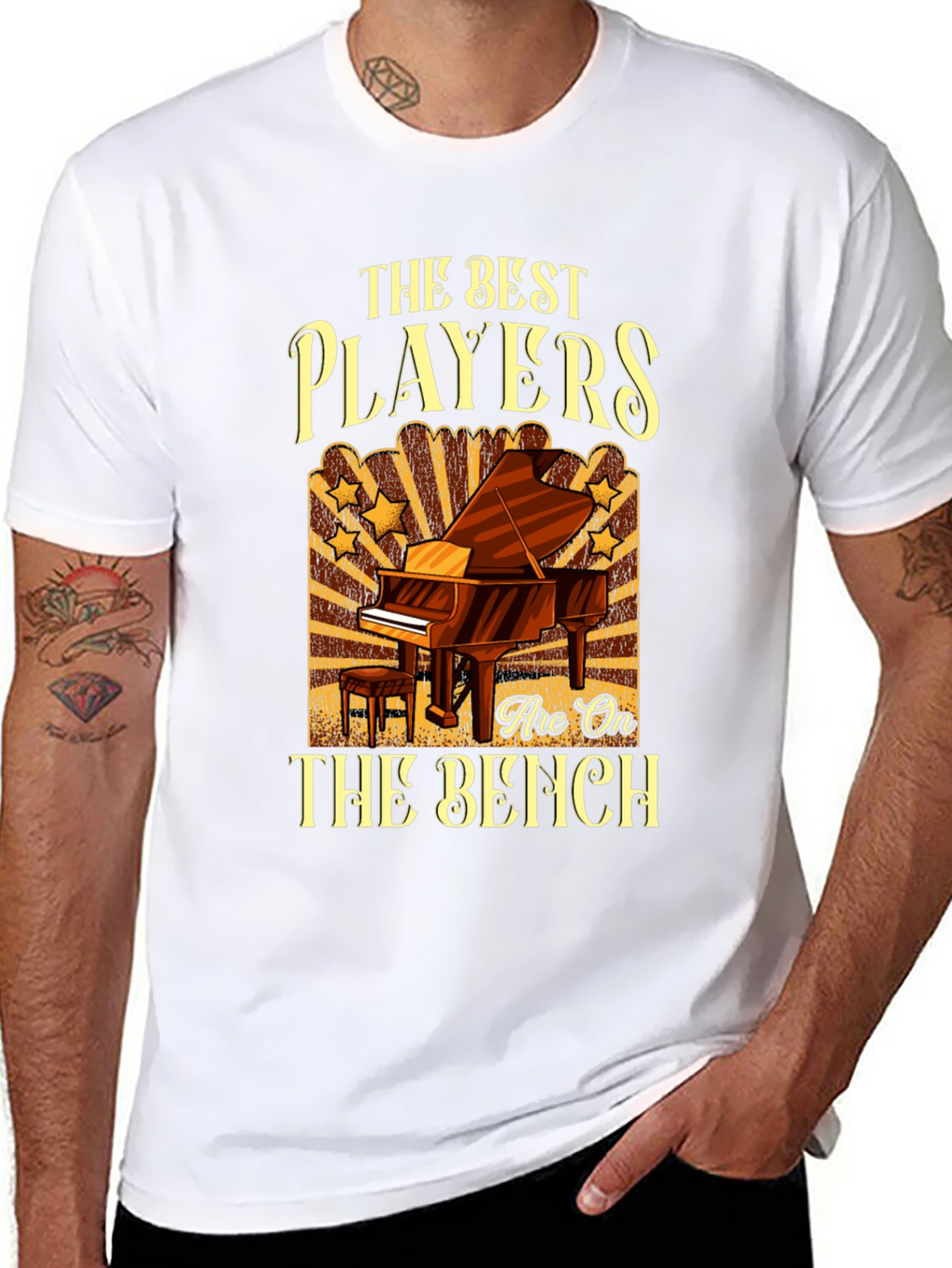 Piano Player T-Shirt - The Best Players