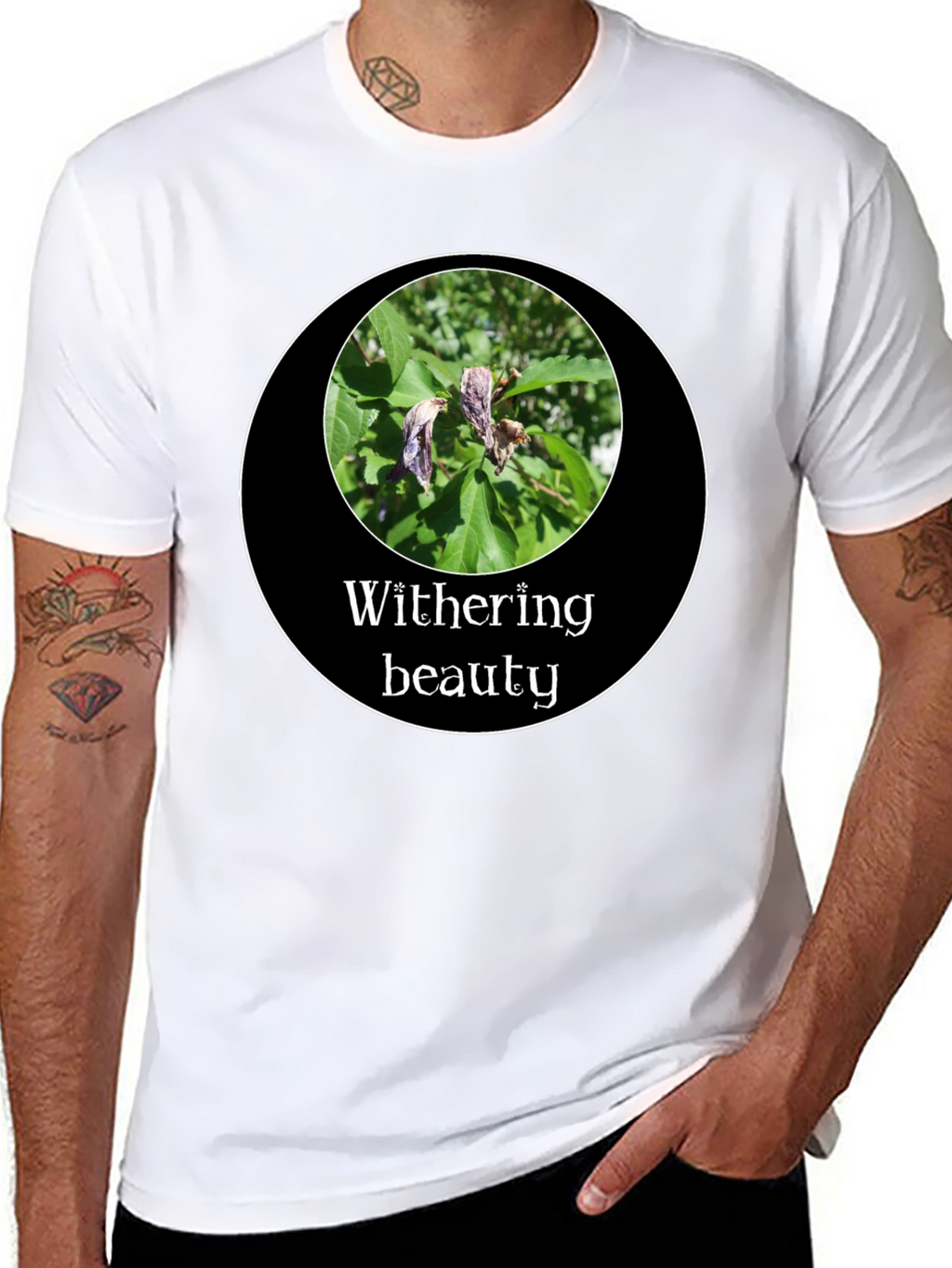 Withering Beauty Graphic T-Shirt