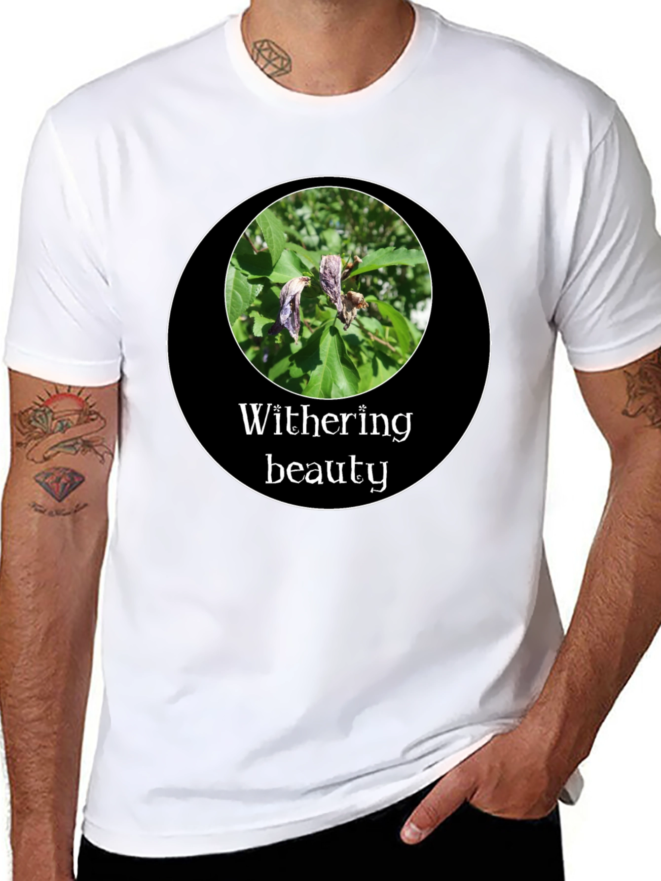 Withering Beauty Graphic T-Shirt