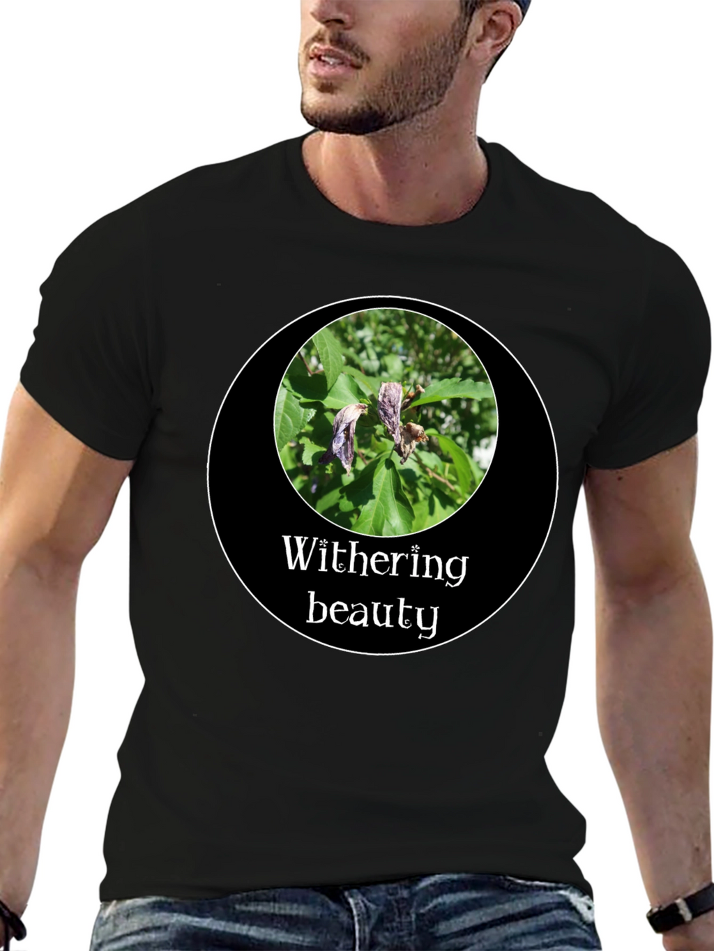 Withering Beauty Graphic T-Shirt