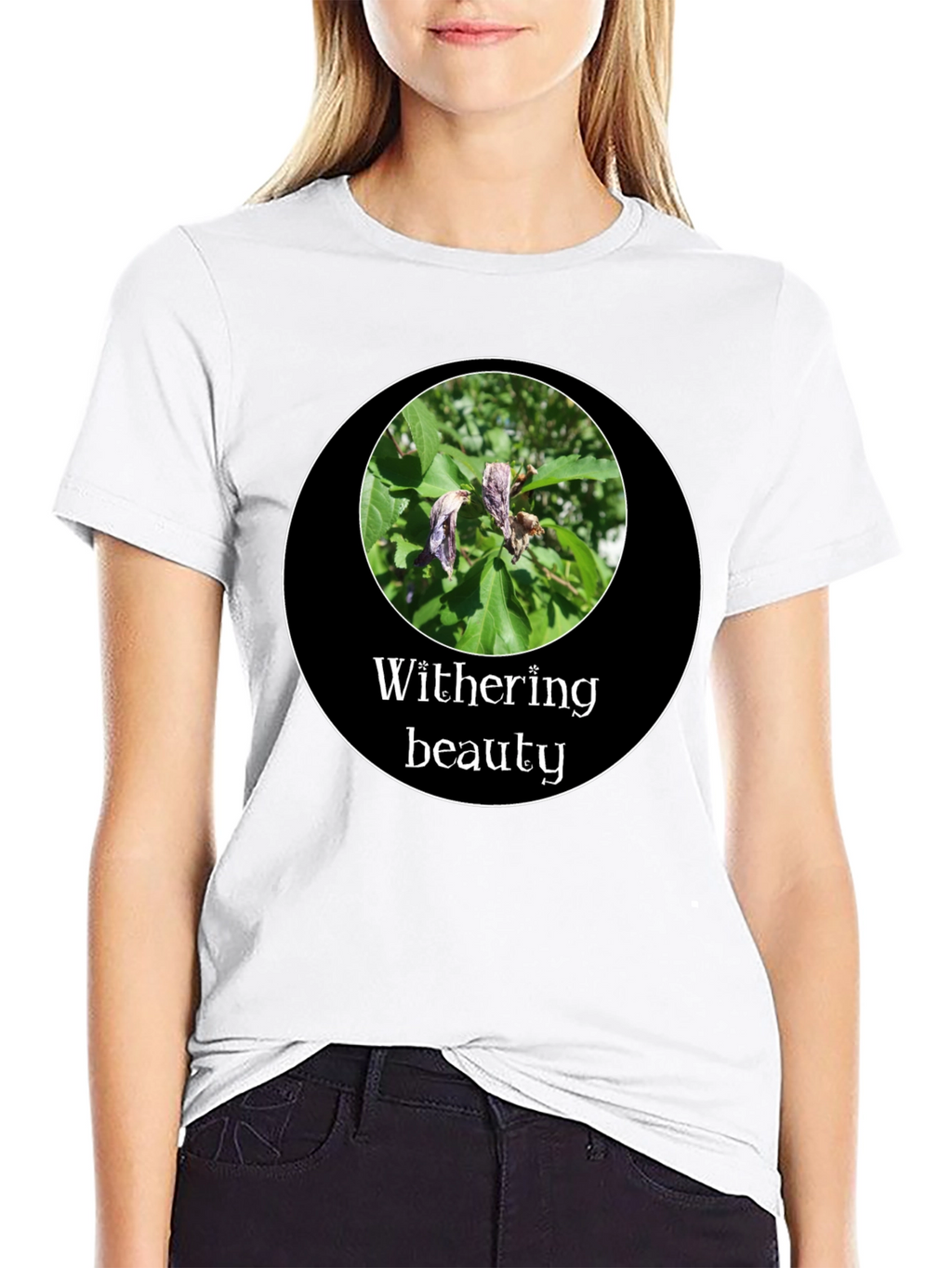 Withering Beauty Graphic T-Shirt