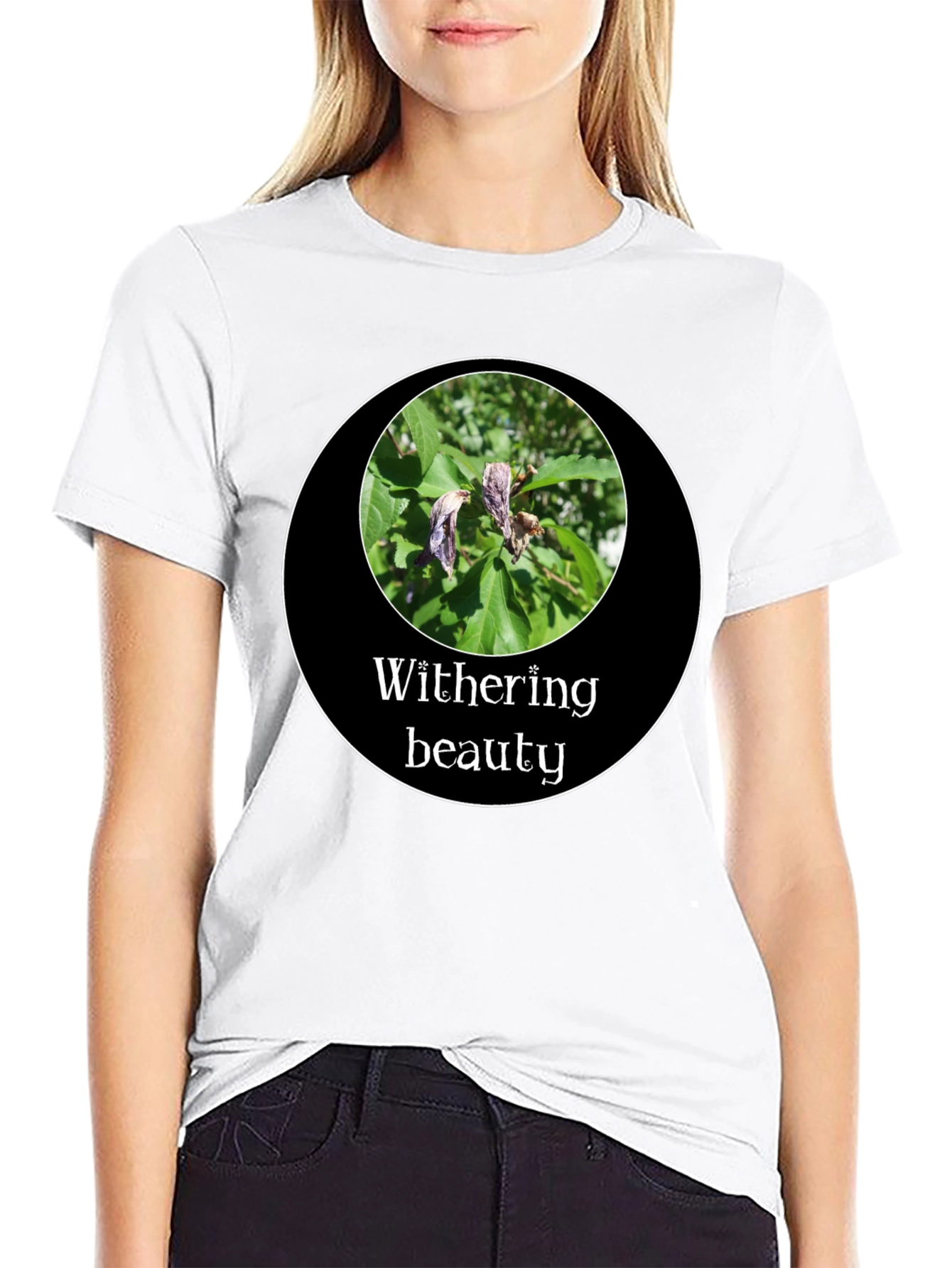 Withering Beauty Graphic T-Shirt