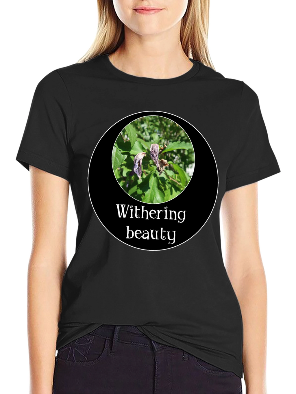 Withering Beauty Graphic T-Shirt