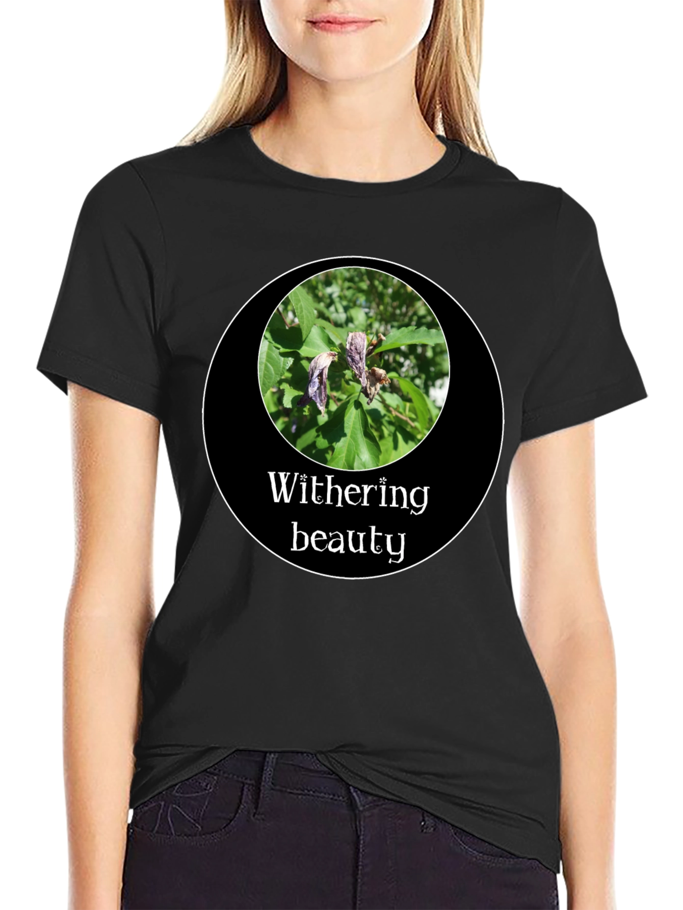 Withering Beauty Graphic T-Shirt