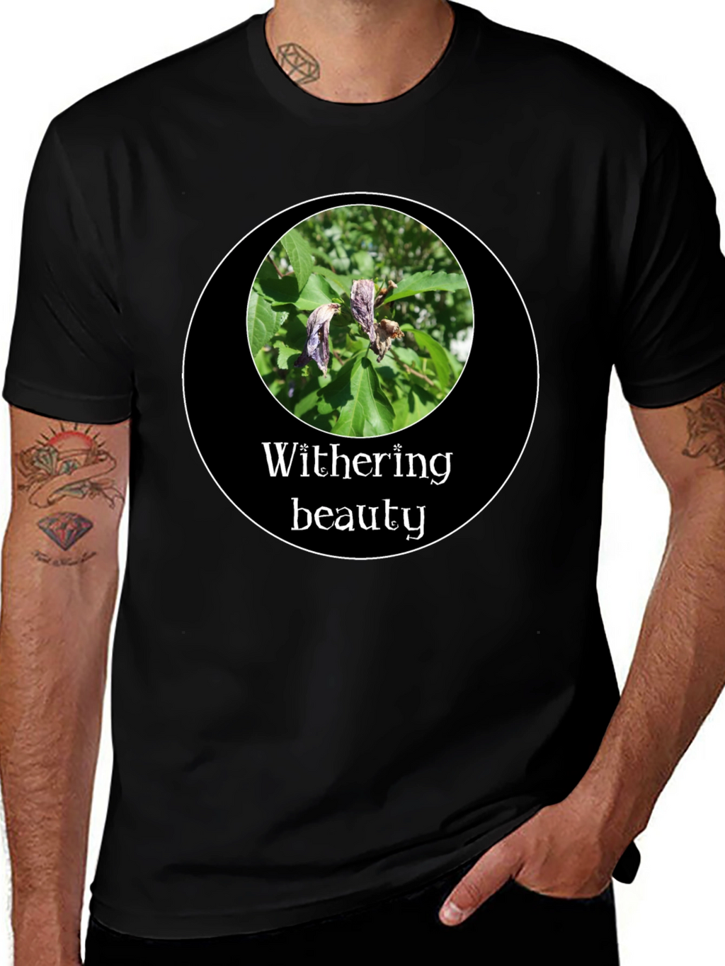 Withering Beauty Graphic T-Shirt