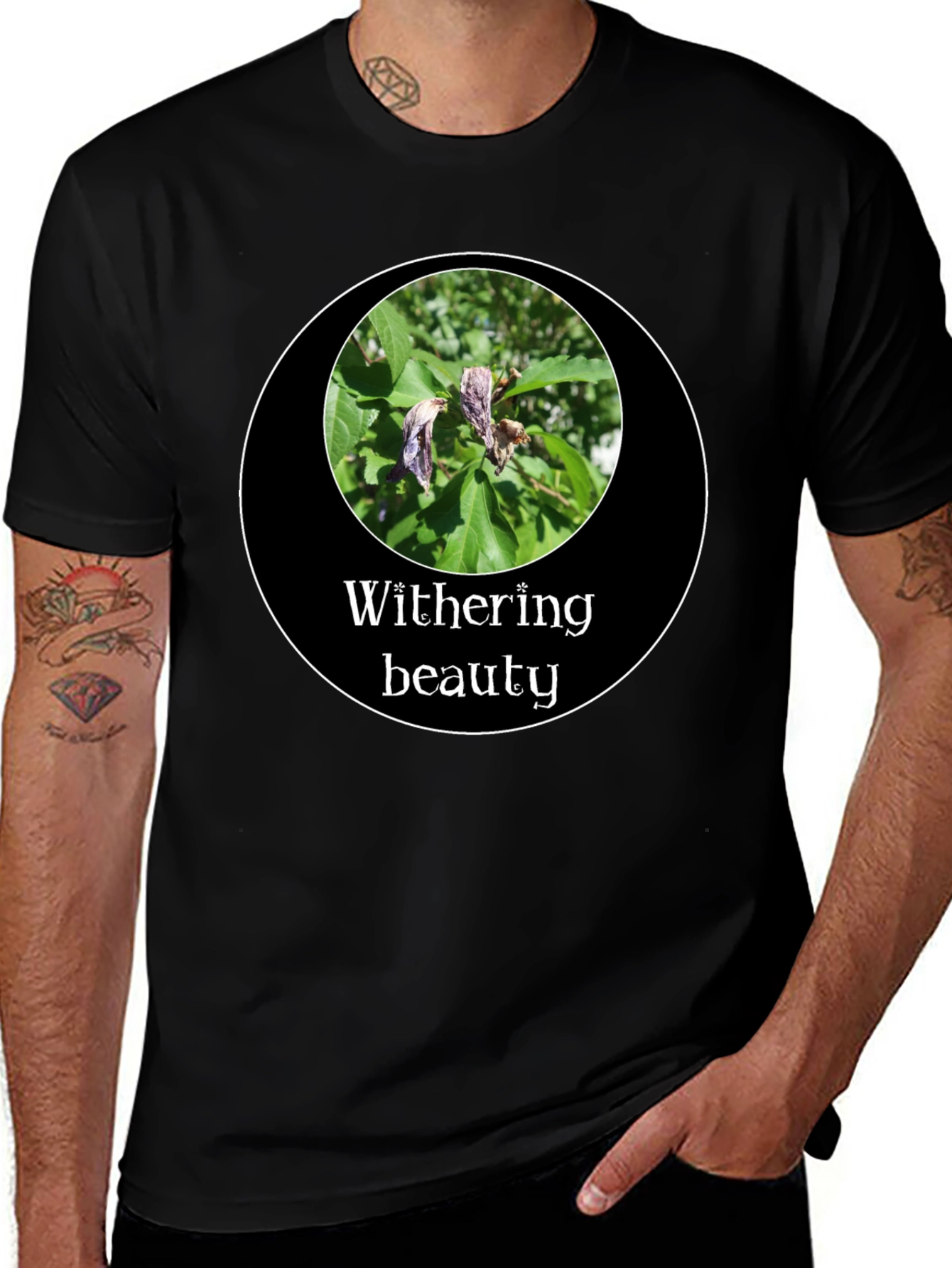 Withering Beauty Graphic T-Shirt