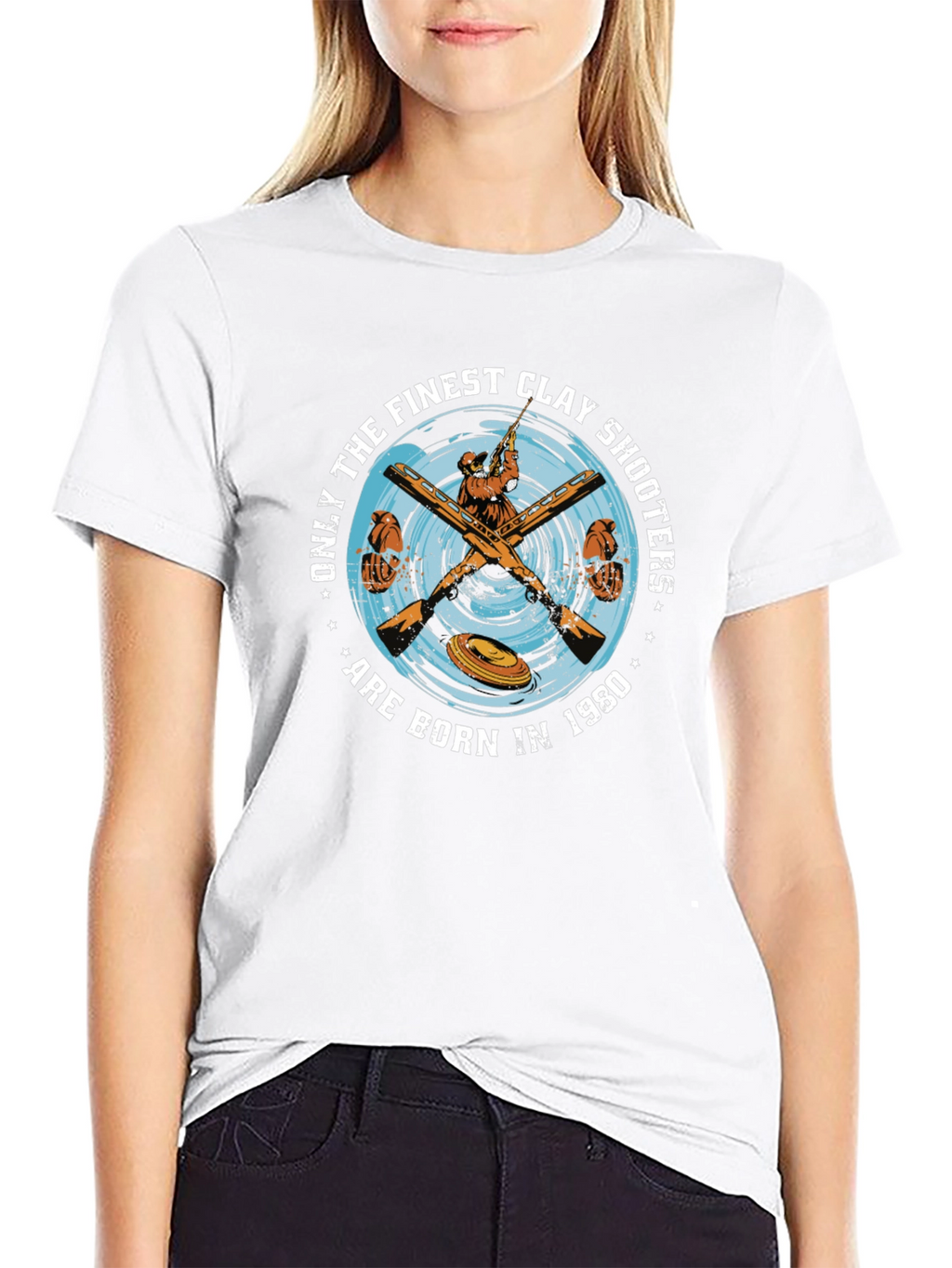 Finest Clay Shooters Born in 1980 T-Shirt