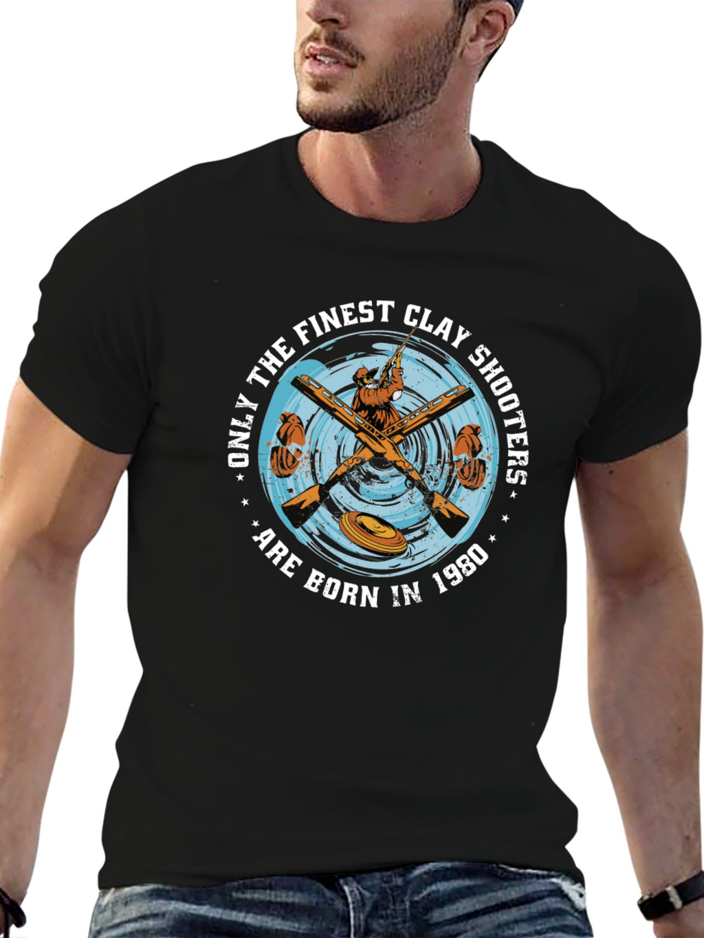 Finest Clay Shooters Born in 1980 T-Shirt