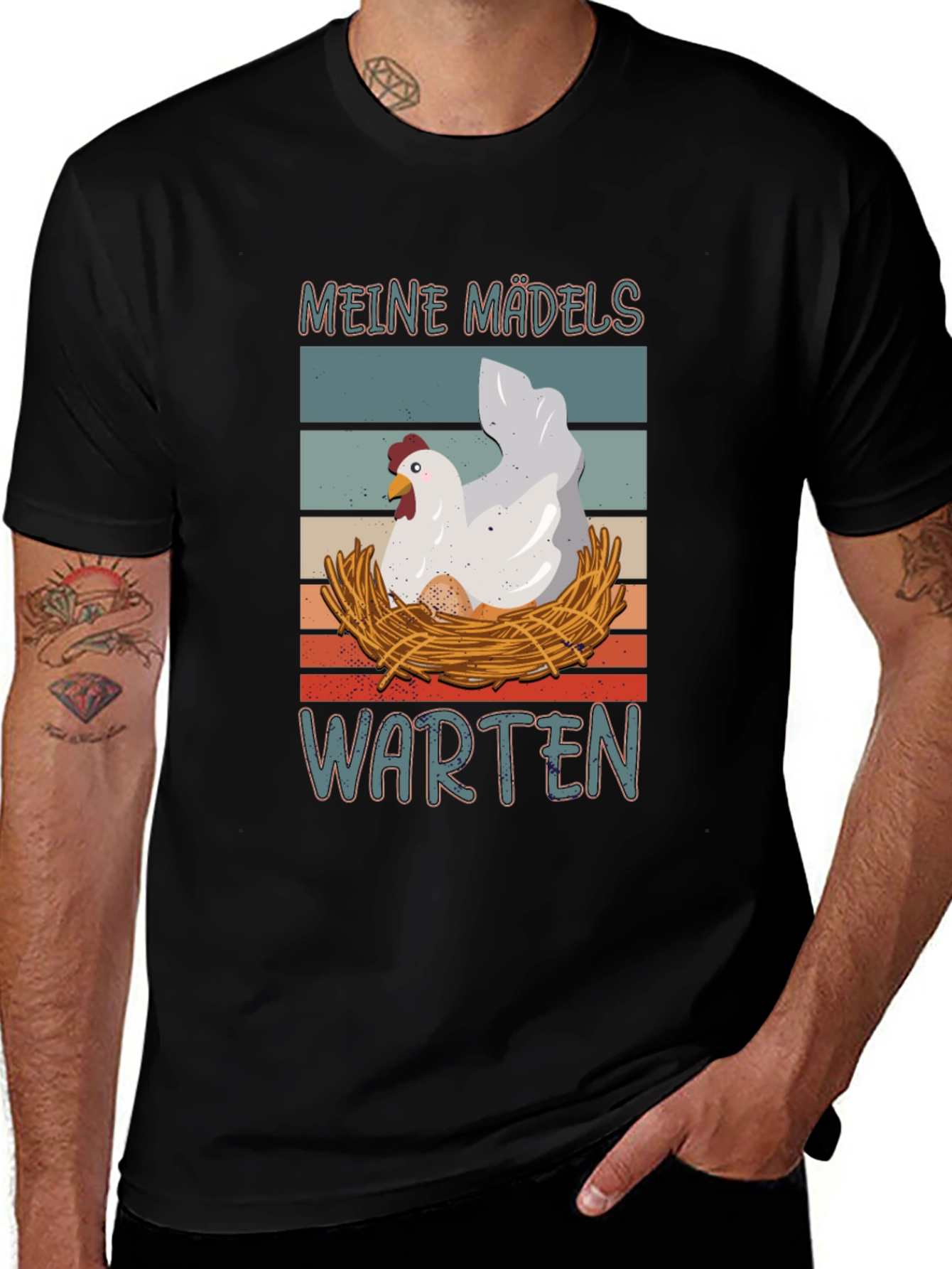 Meine Madels Warten Graphic Tee