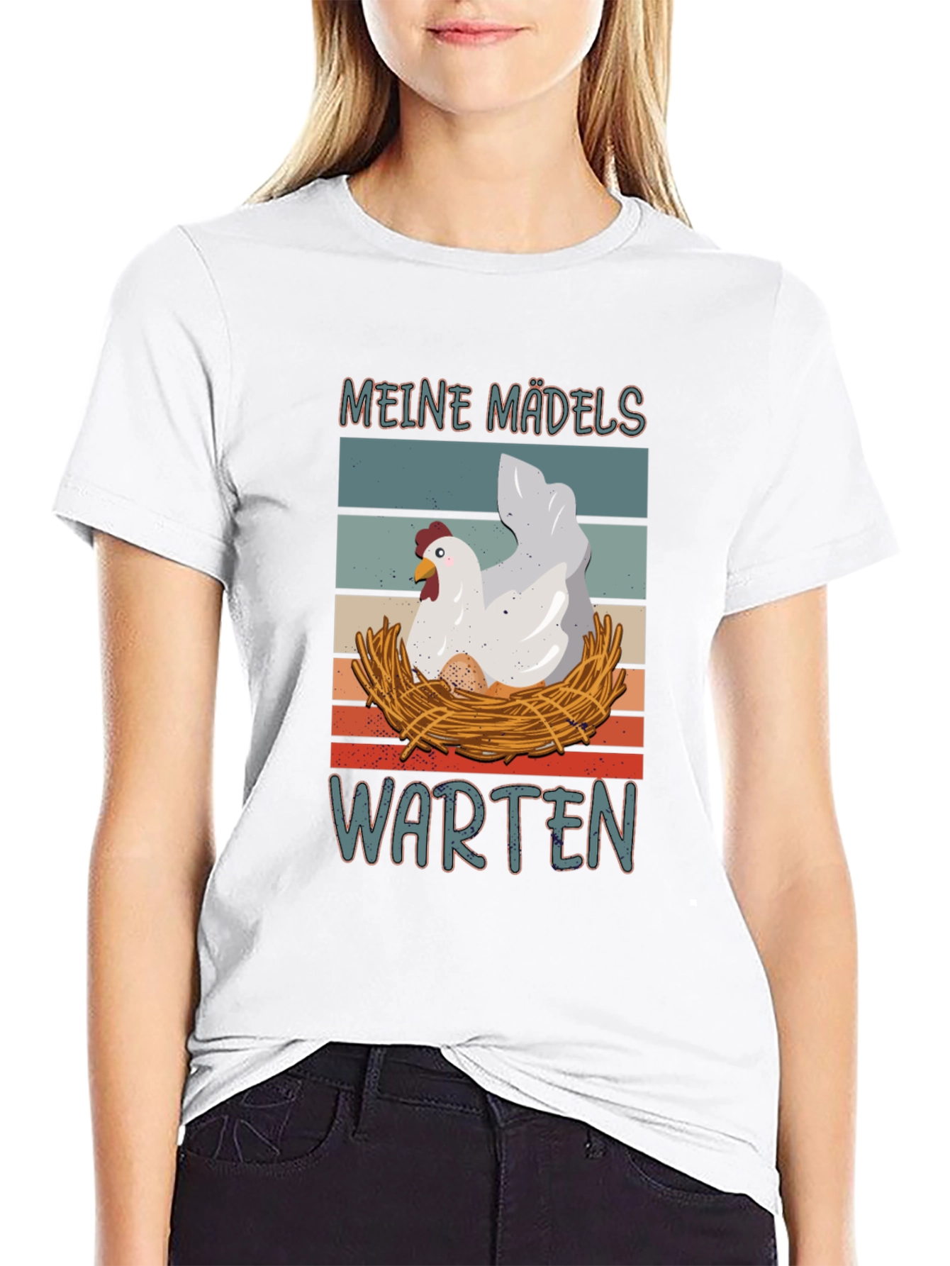 Meine Madels Warten Graphic Tee