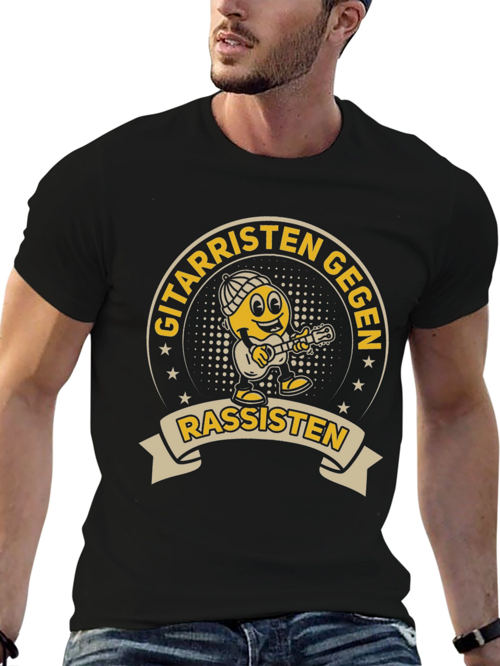 Gitarristen Gegen Rassisten T-Shirt