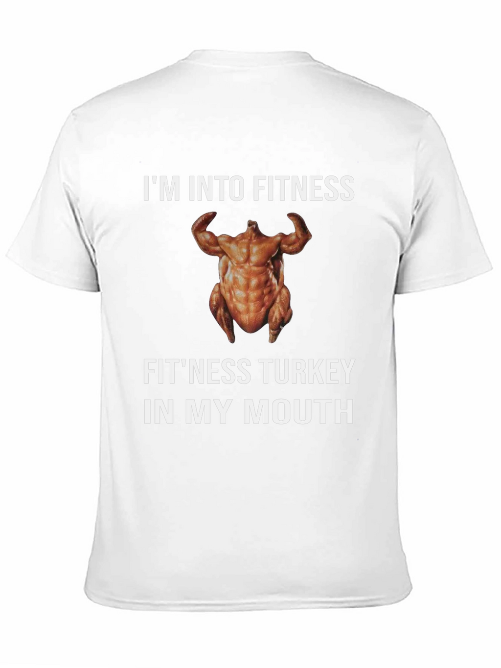 Fitness Turkey T-Shirt - Funny Thanksgiving Gym Tee