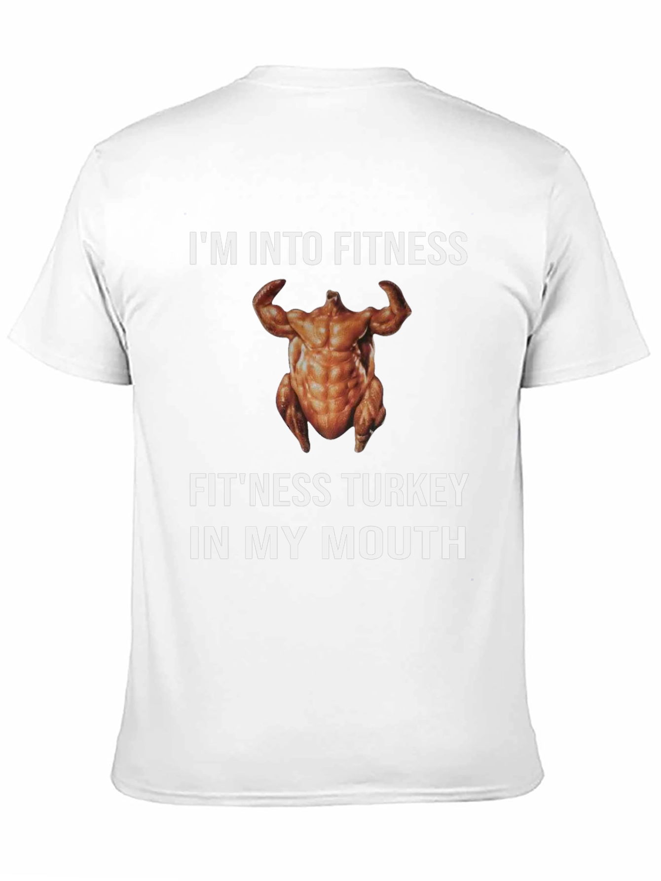 Fitness Turkey T-Shirt - Funny Thanksgiving Gym Tee