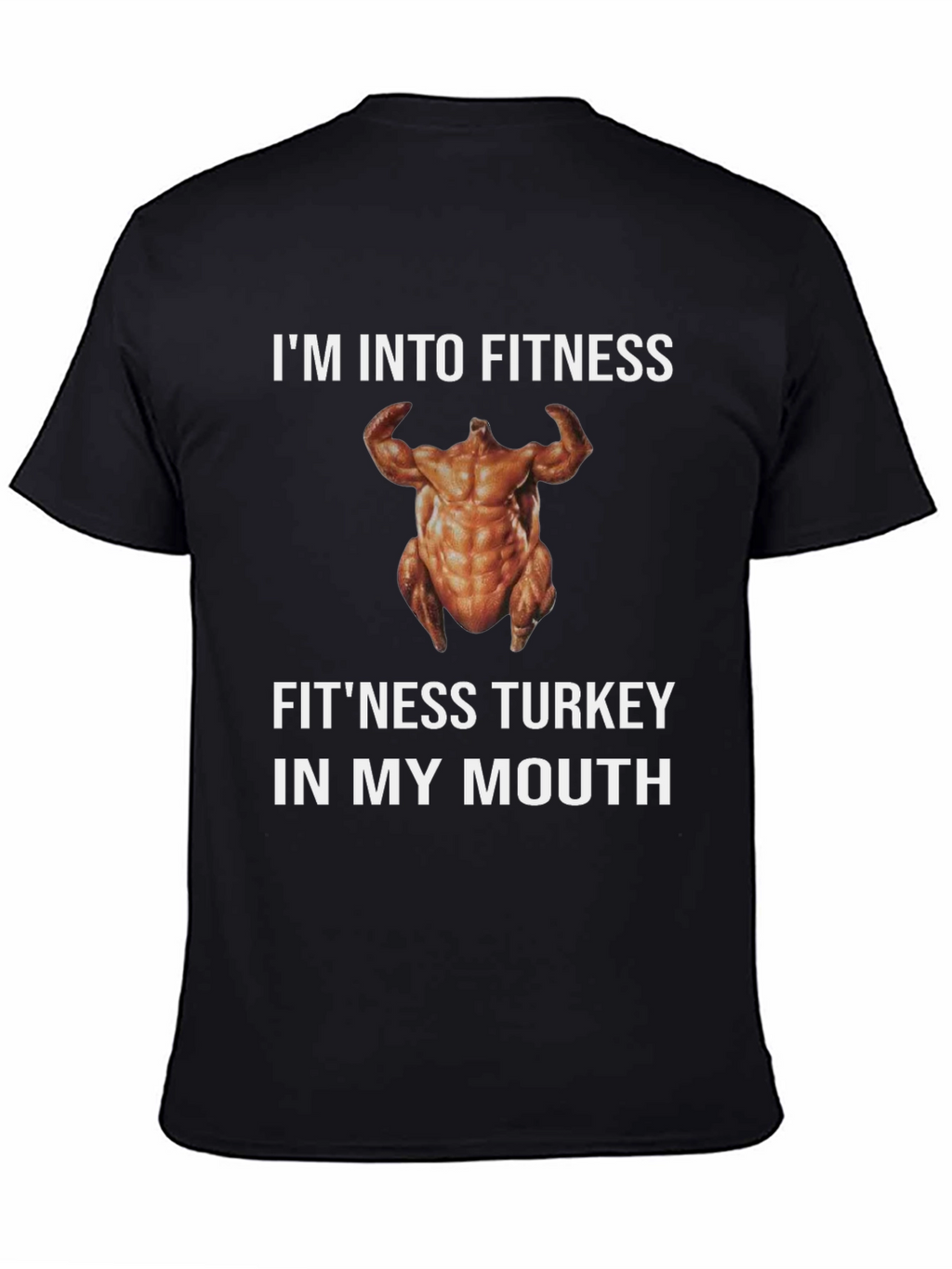 Fitness Turkey T-Shirt - Funny Thanksgiving Gym Tee