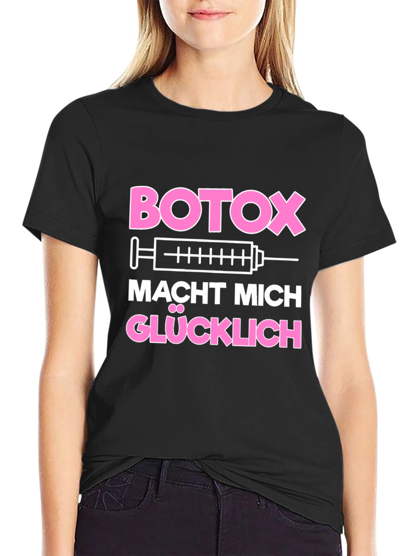 Botox Makes Me Happy T-Shirt - Funny Aesthetic Medicine Tee