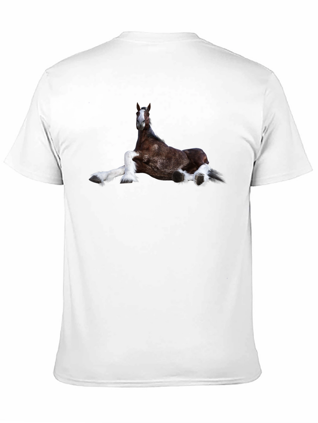 Horse Graphic T-Shirt Black