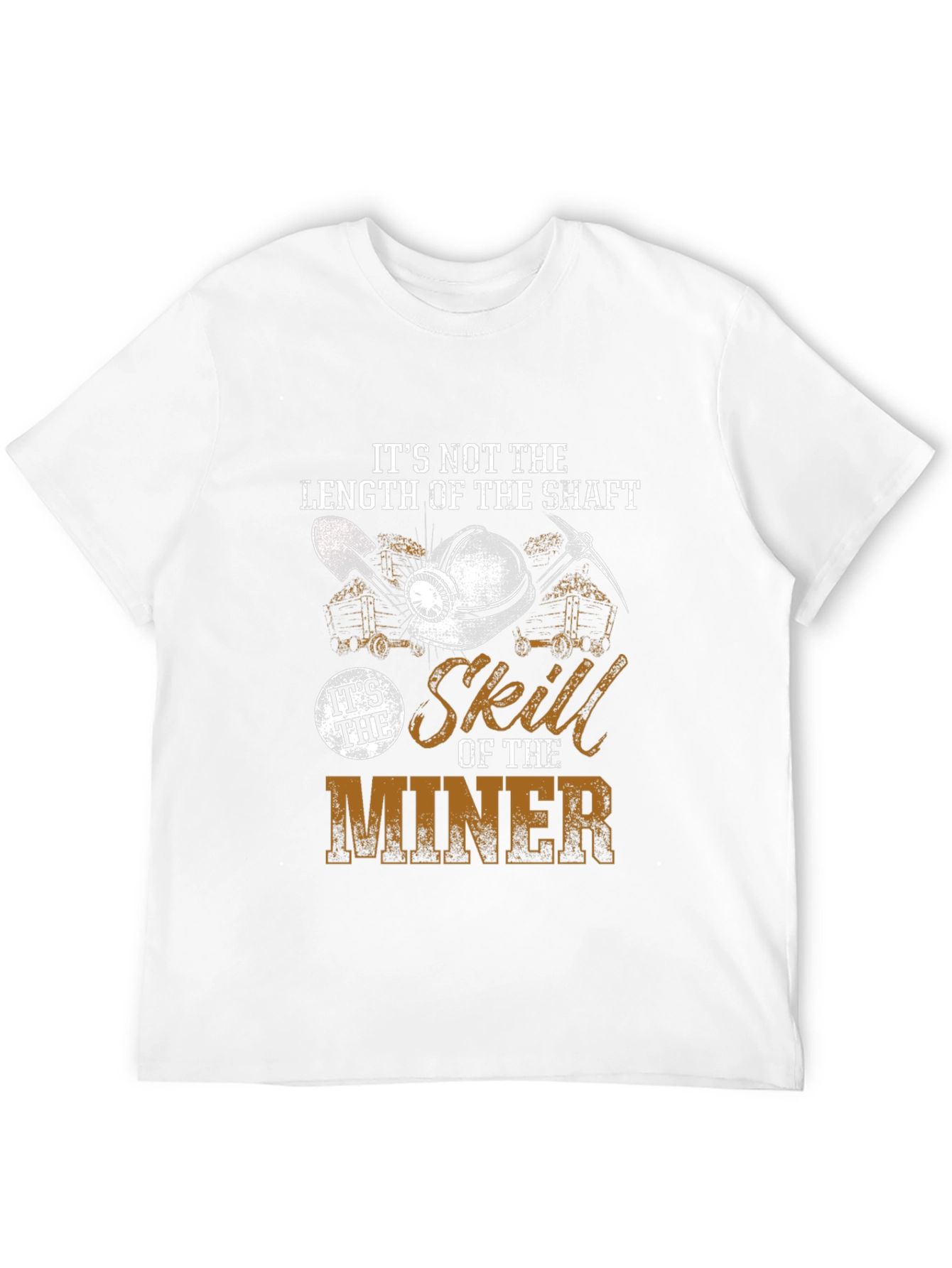 Miner Skill Graphic T-Shirt - Length of the Shaft