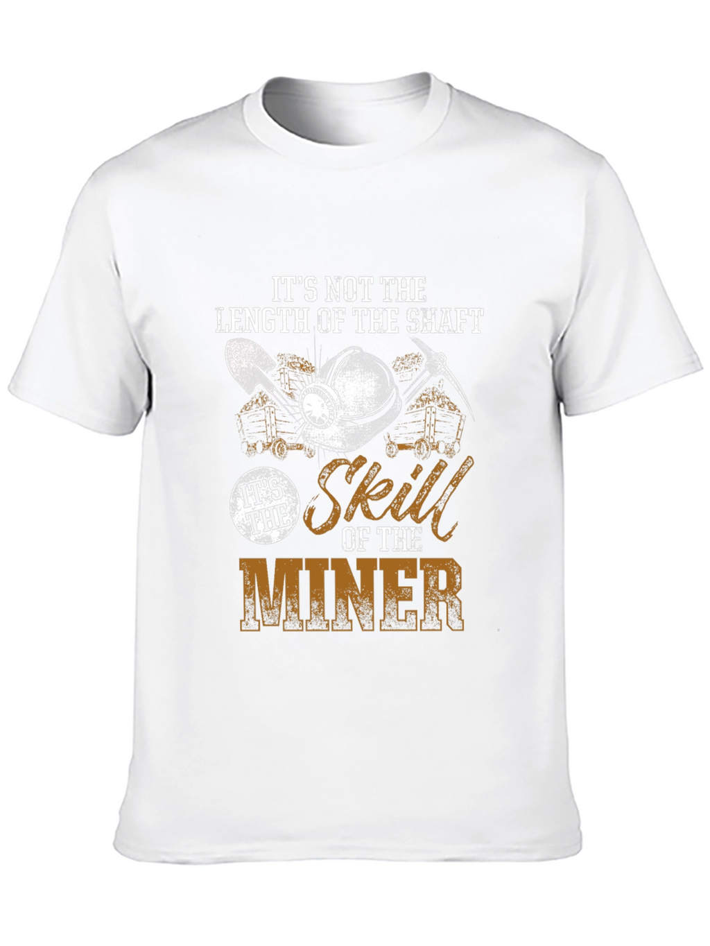 Miner Skill Graphic T-Shirt - Length of the Shaft