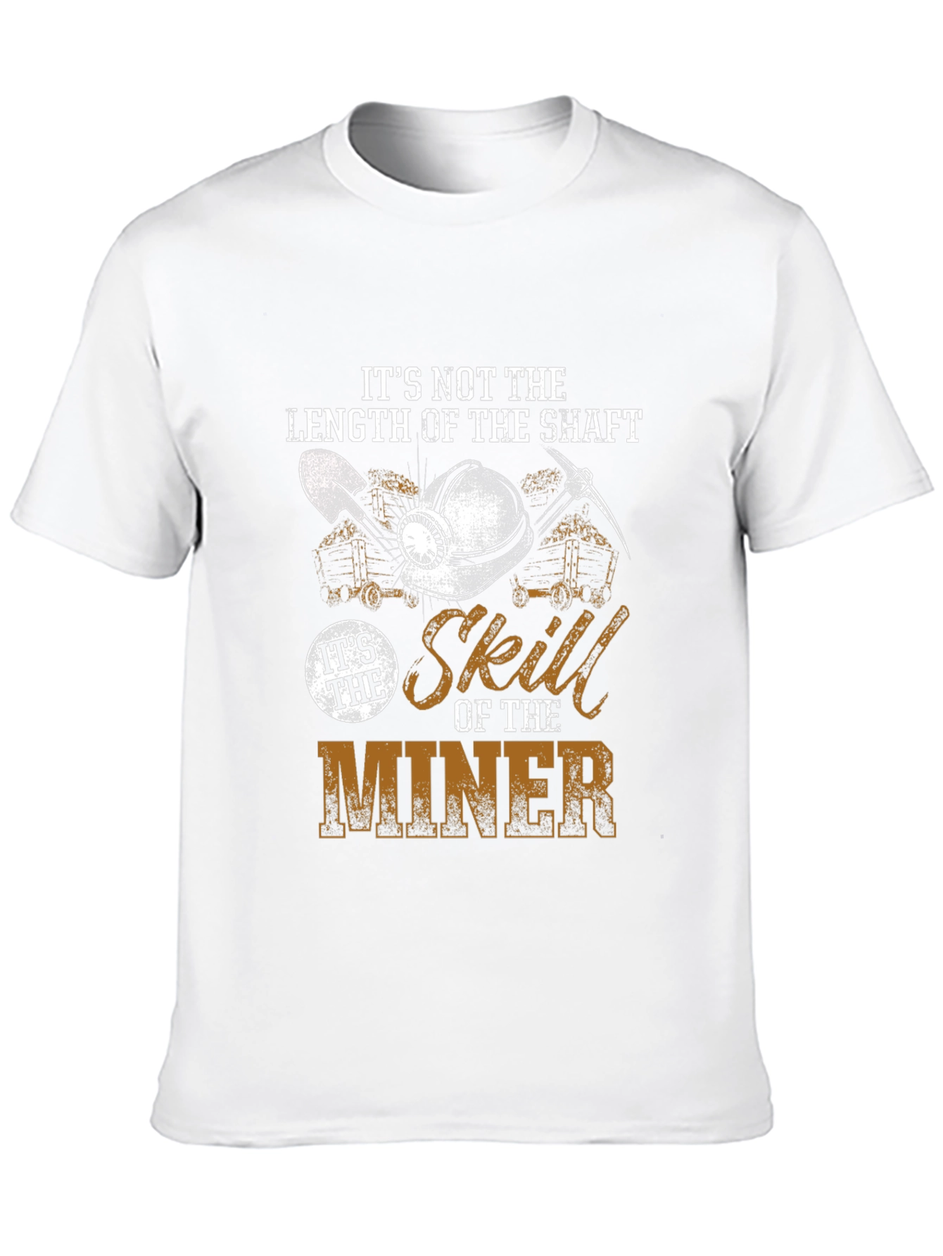 Miner Skill Graphic T-Shirt - Length of the Shaft