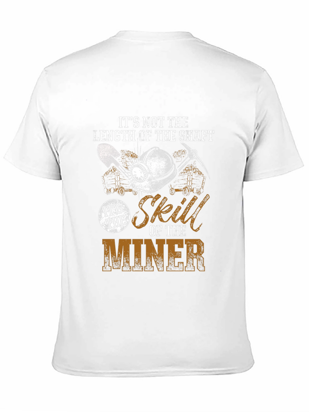 Miner Skill Graphic T-Shirt - Length of the Shaft
