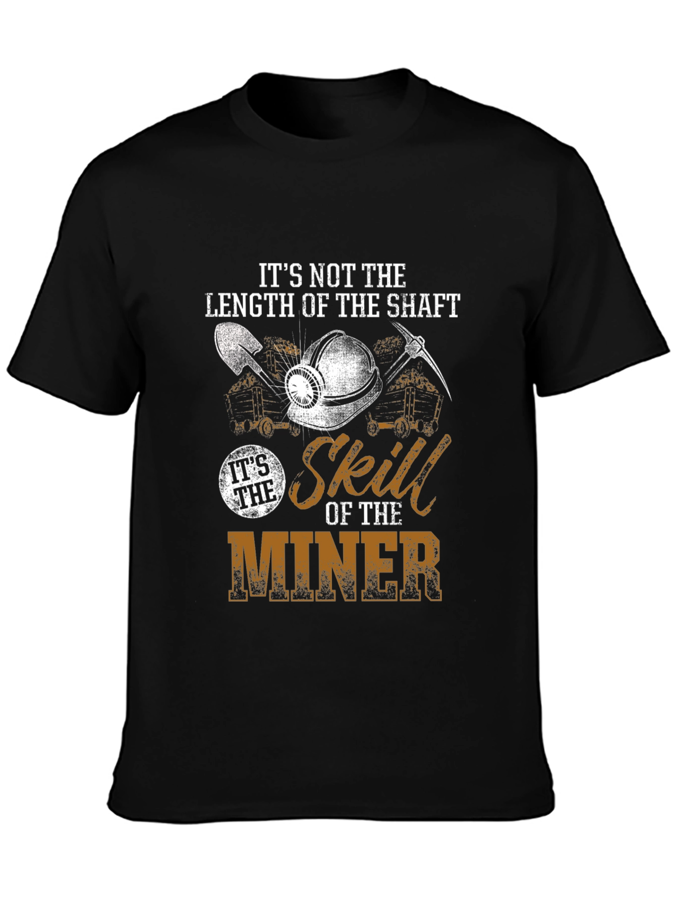 Miner Skill Graphic T-Shirt - Length of the Shaft