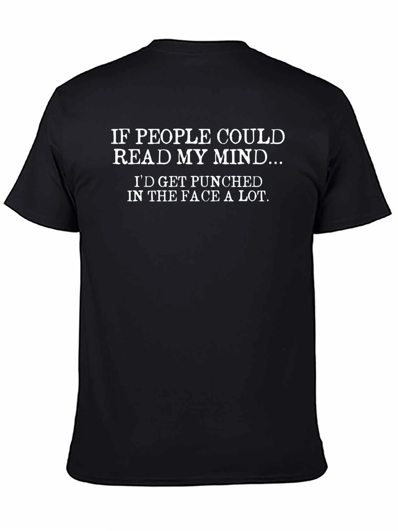 Funny Read My Mind Graphic T-Shirt