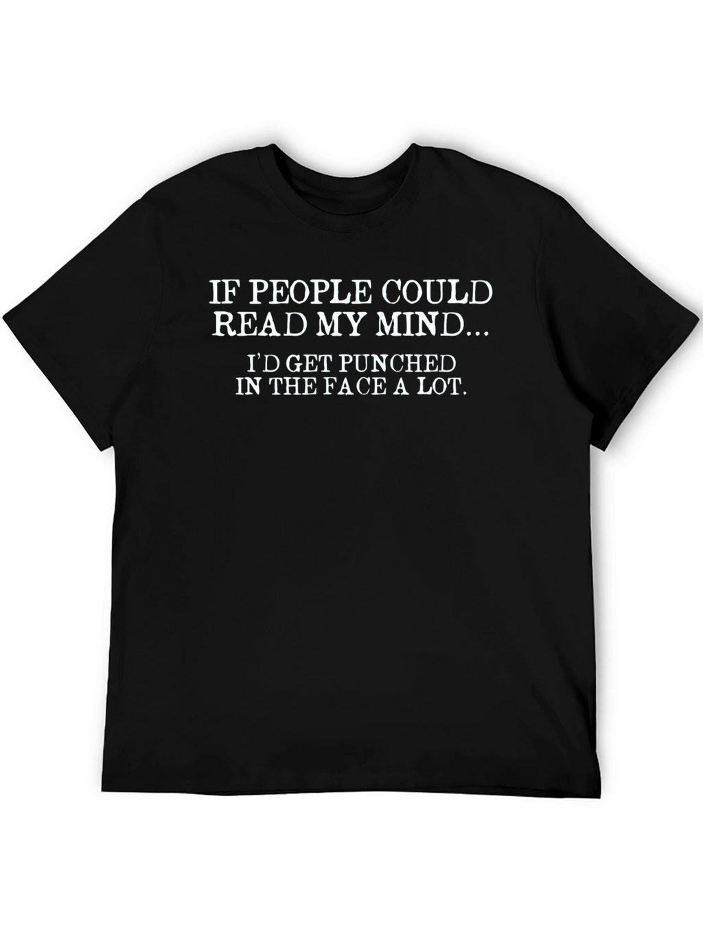Funny Read My Mind Graphic T-Shirt