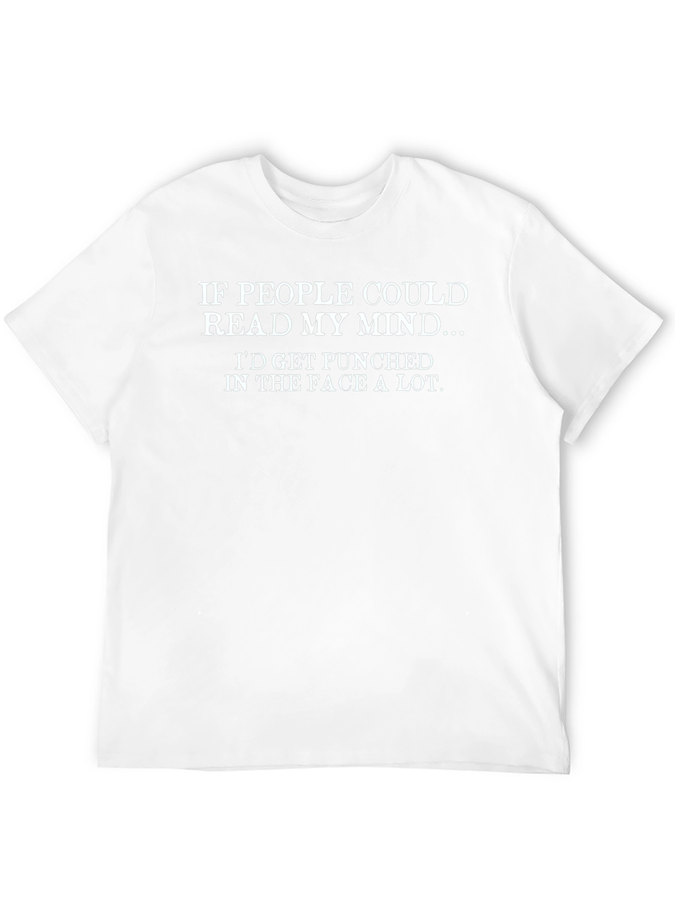 Funny Read My Mind Graphic T-Shirt