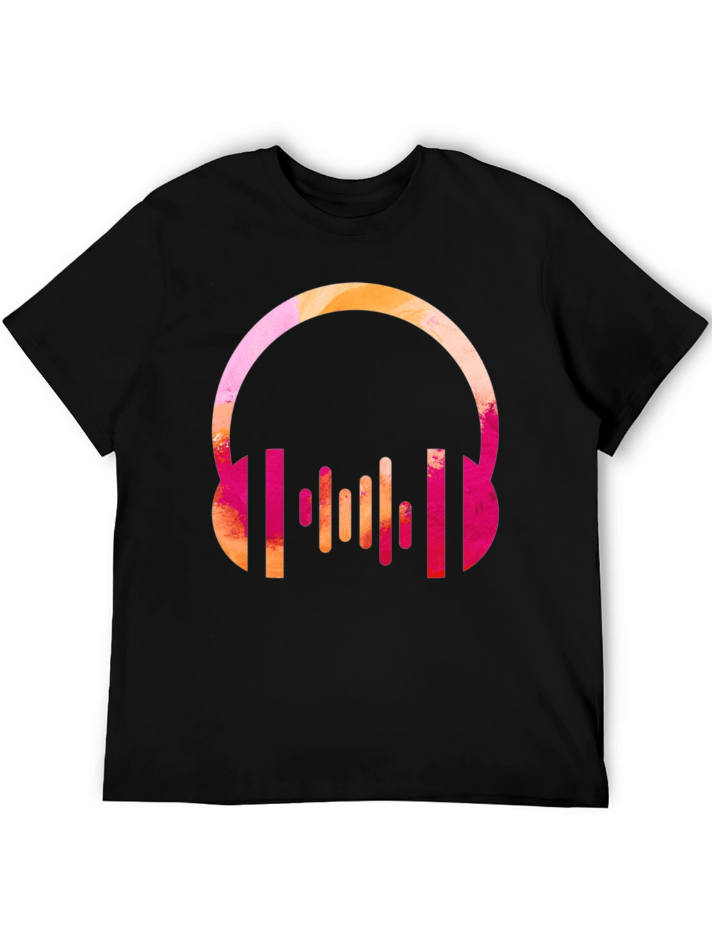 Headphones Music Lover Graphic Tee