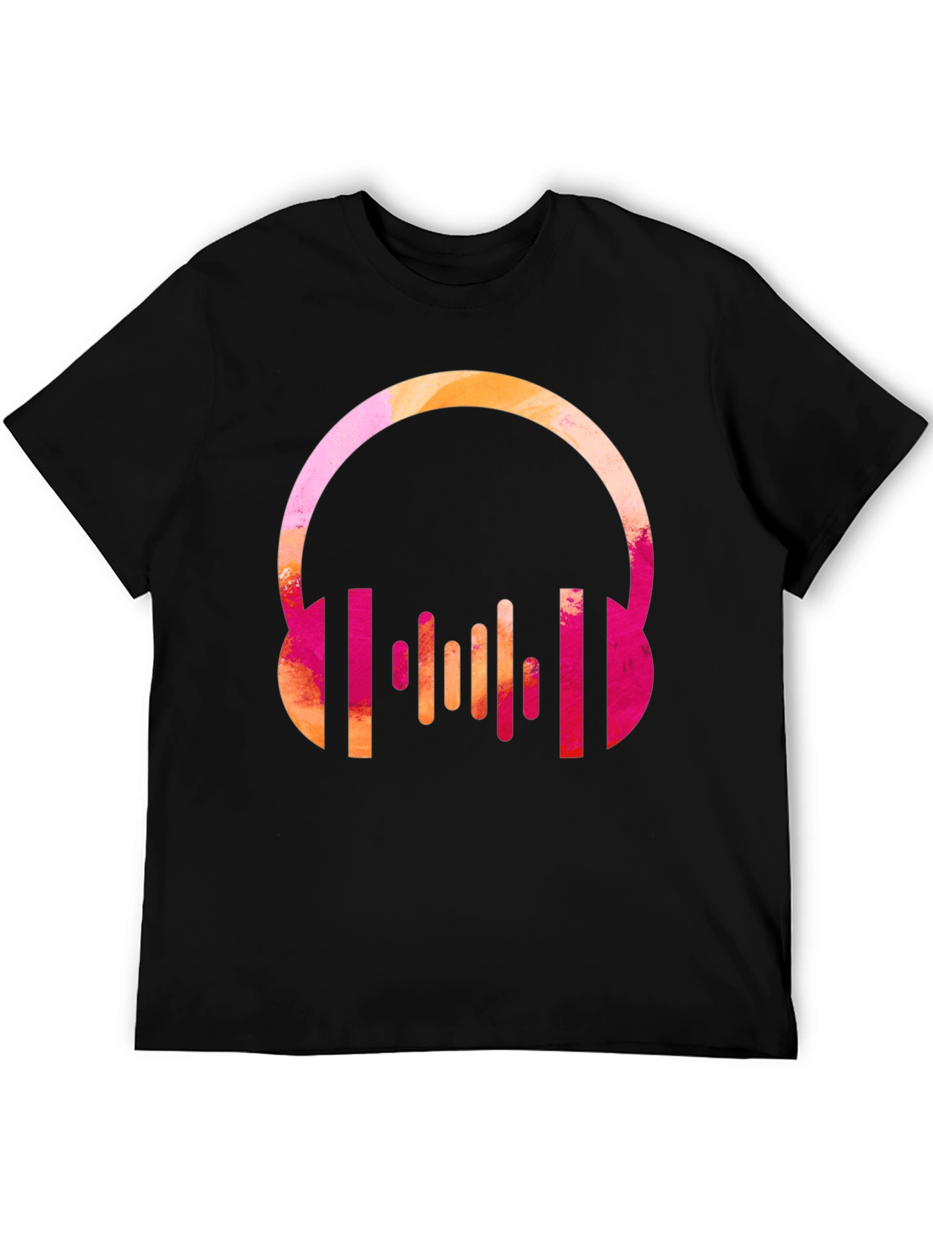 Headphones Music Lover Graphic Tee