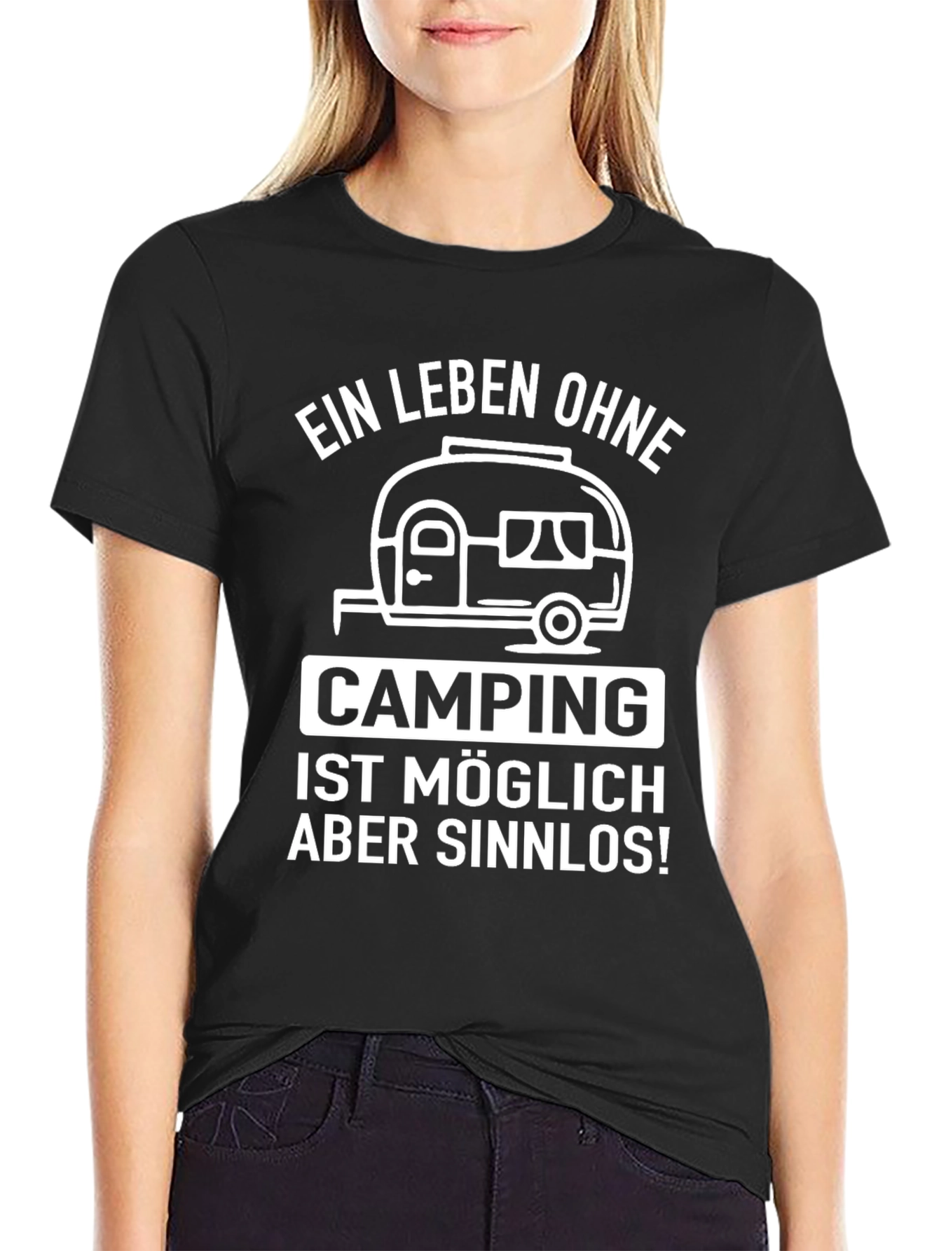 Camping Life T-Shirt - German Saying
